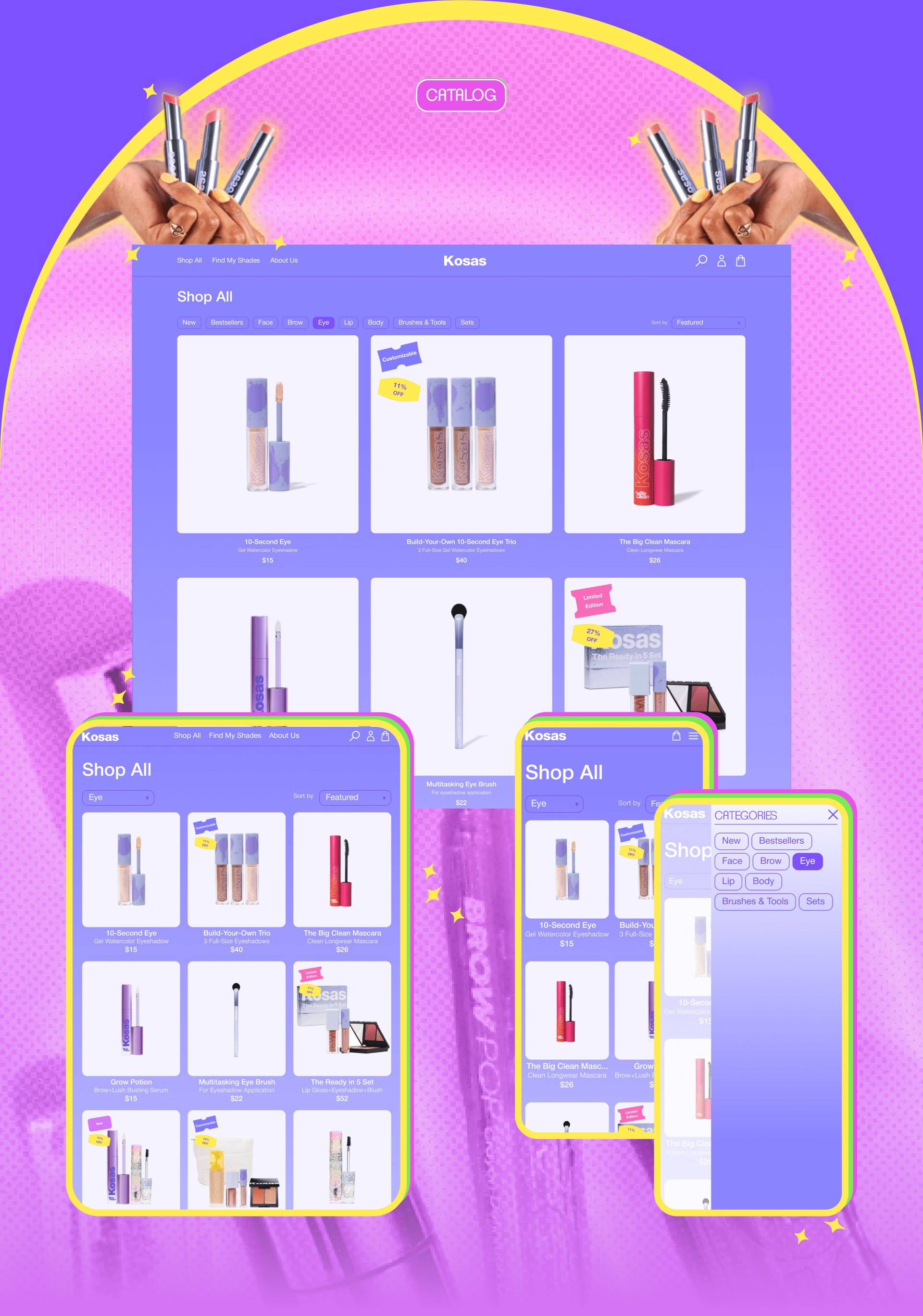 Kosas | E-commerce redesign — Изображение №7 — Интерфейсы на Dprofile