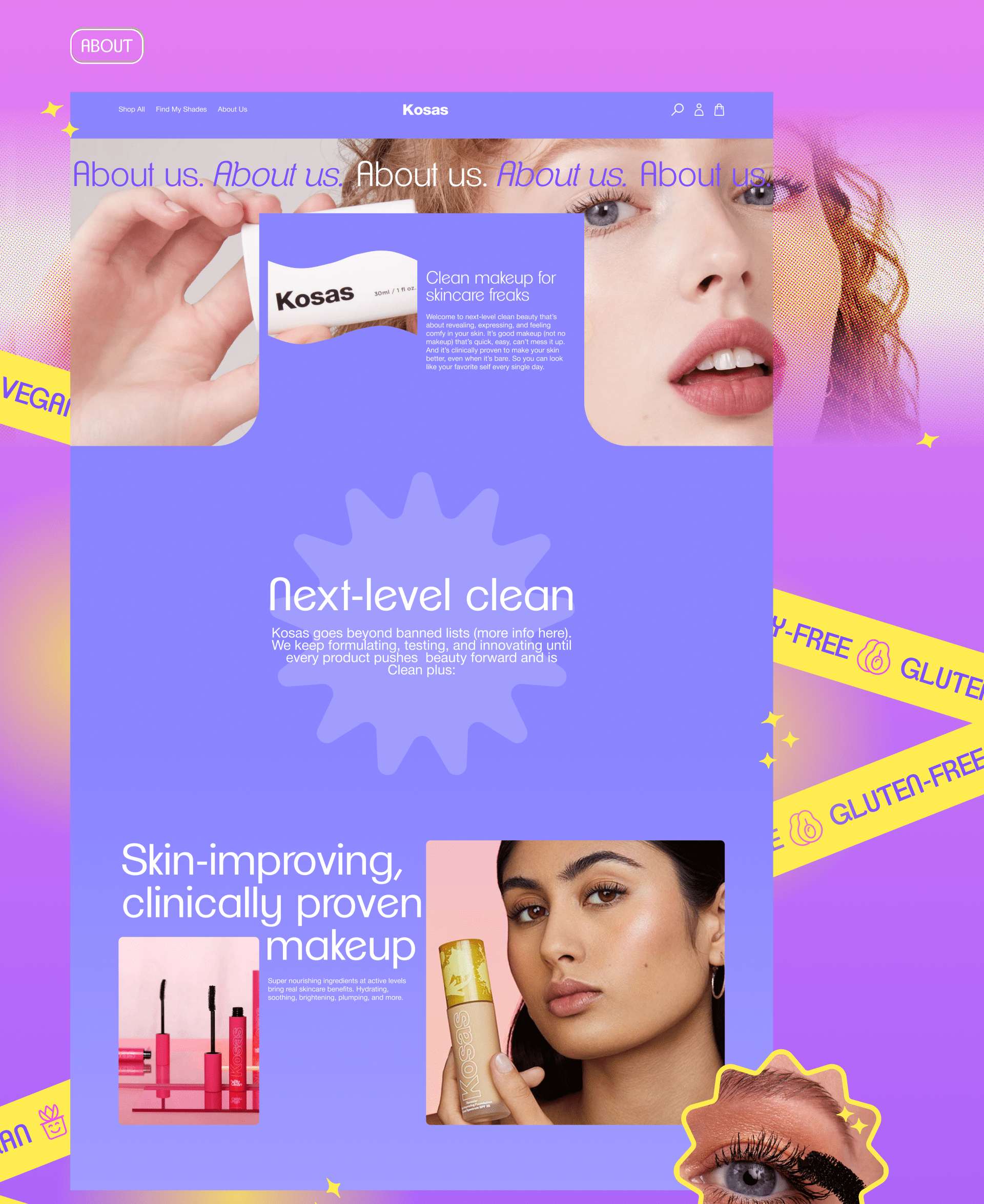 Kosas | E-commerce redesign — Изображение №4 — Интерфейсы на Dprofile