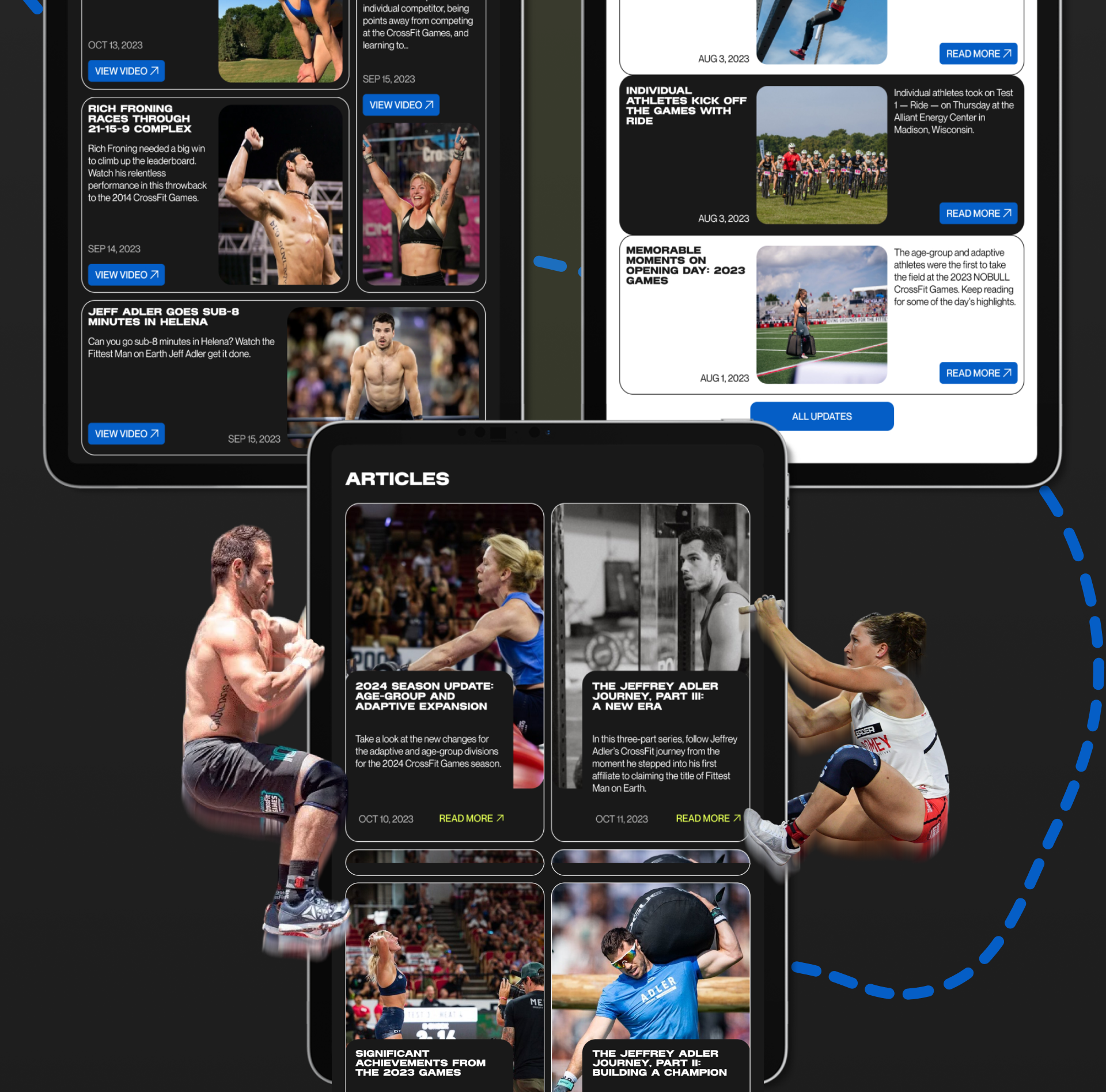 Crossfit Games | Corporate website redesign — Изображение №19 — Интерфейсы на Dprofile