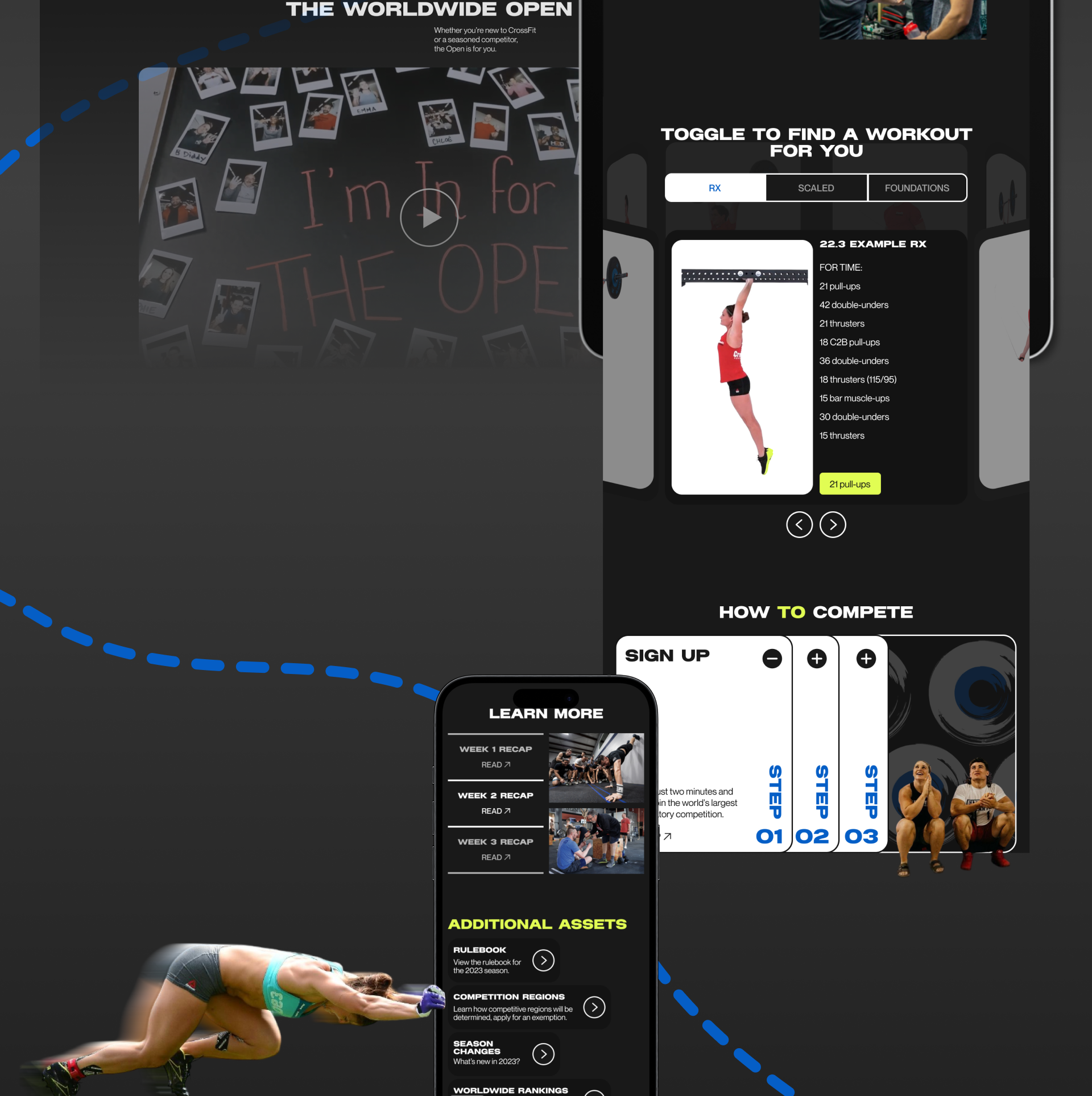 Crossfit Games | Corporate website redesign — Изображение №13 — Интерфейсы на Dprofile