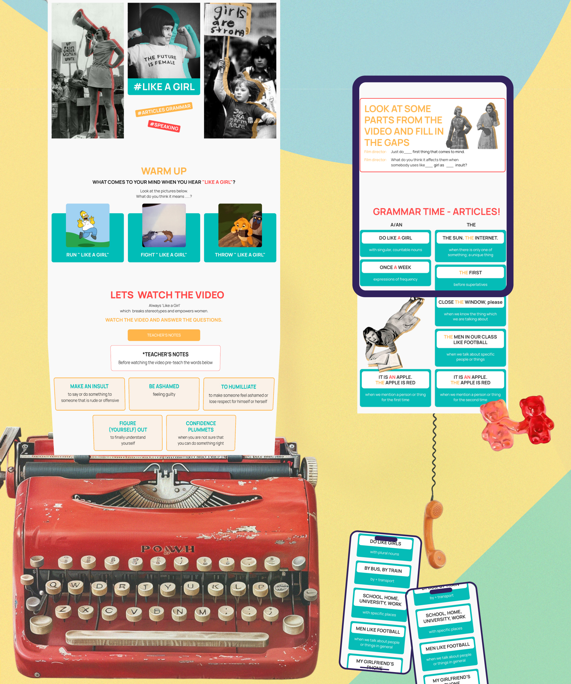 Lessons for online English school — Изображение №6 — Интерфейсы на Dprofile