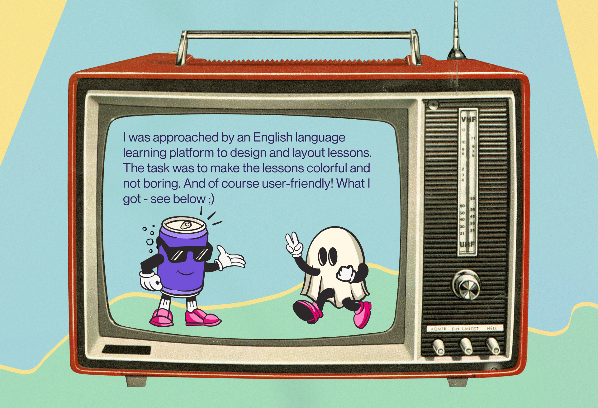 Lessons for online English school — Изображение №2 — Интерфейсы на Dprofile