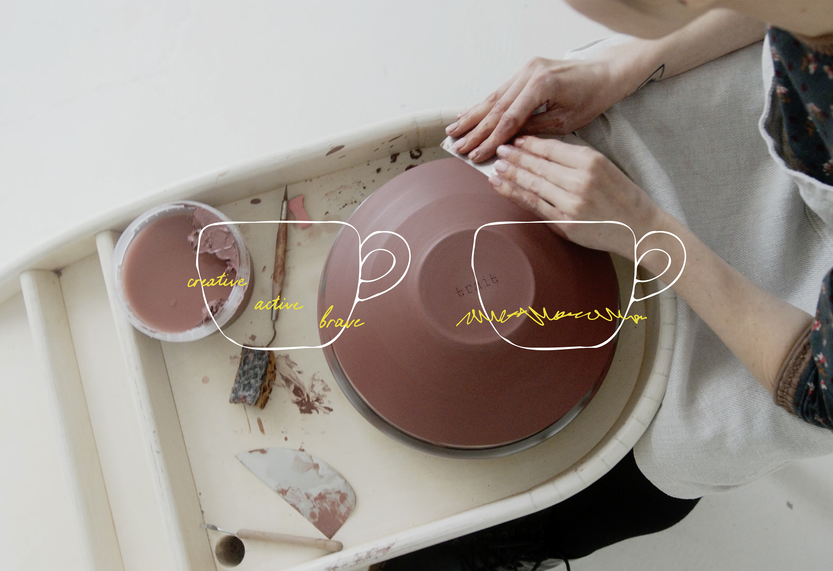 trait / ceramics / branding — Изображение №6 — Брендинг на Dprofile