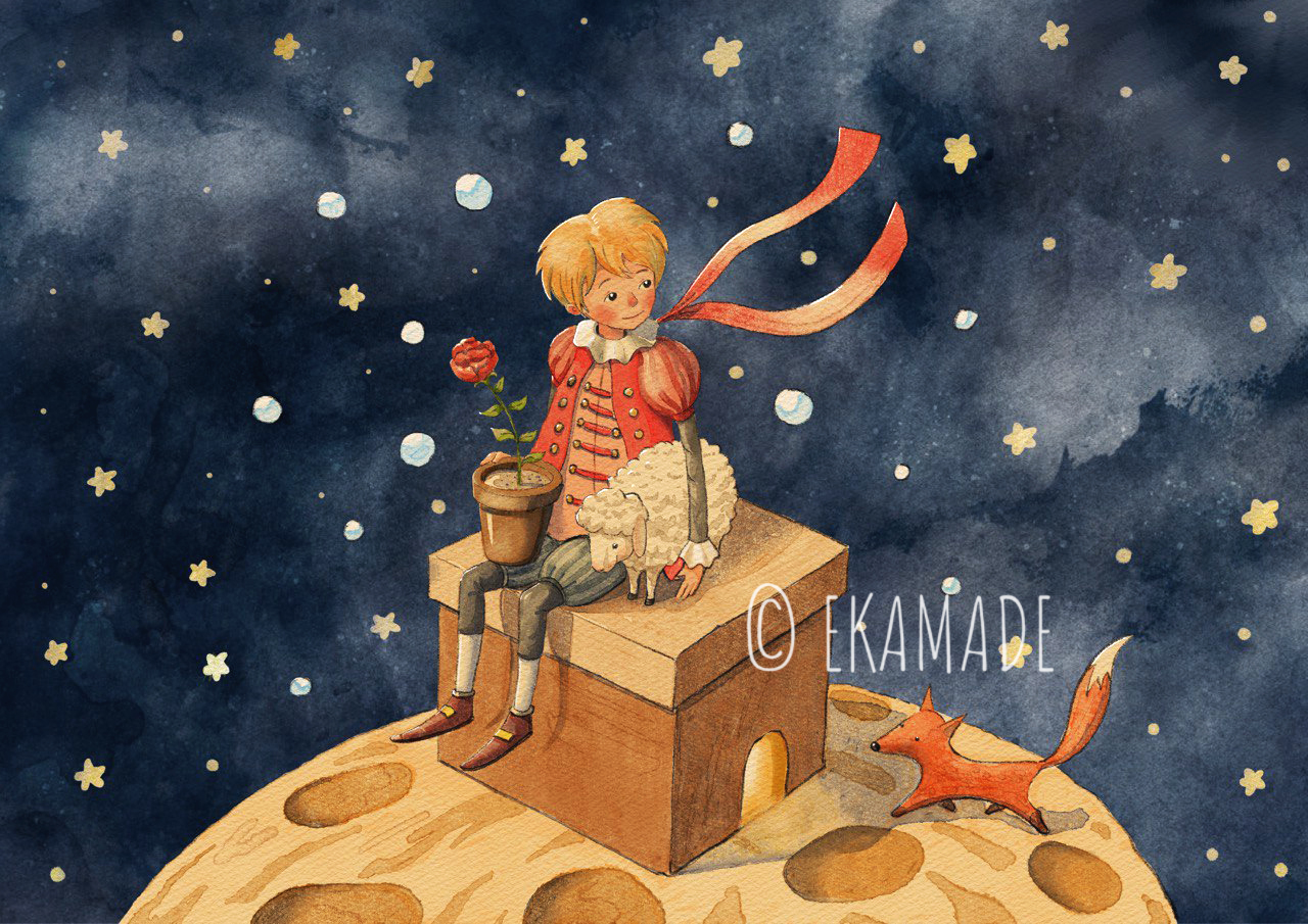The Little Prince — Изображение №1 — Иллюстрация на Dprofile