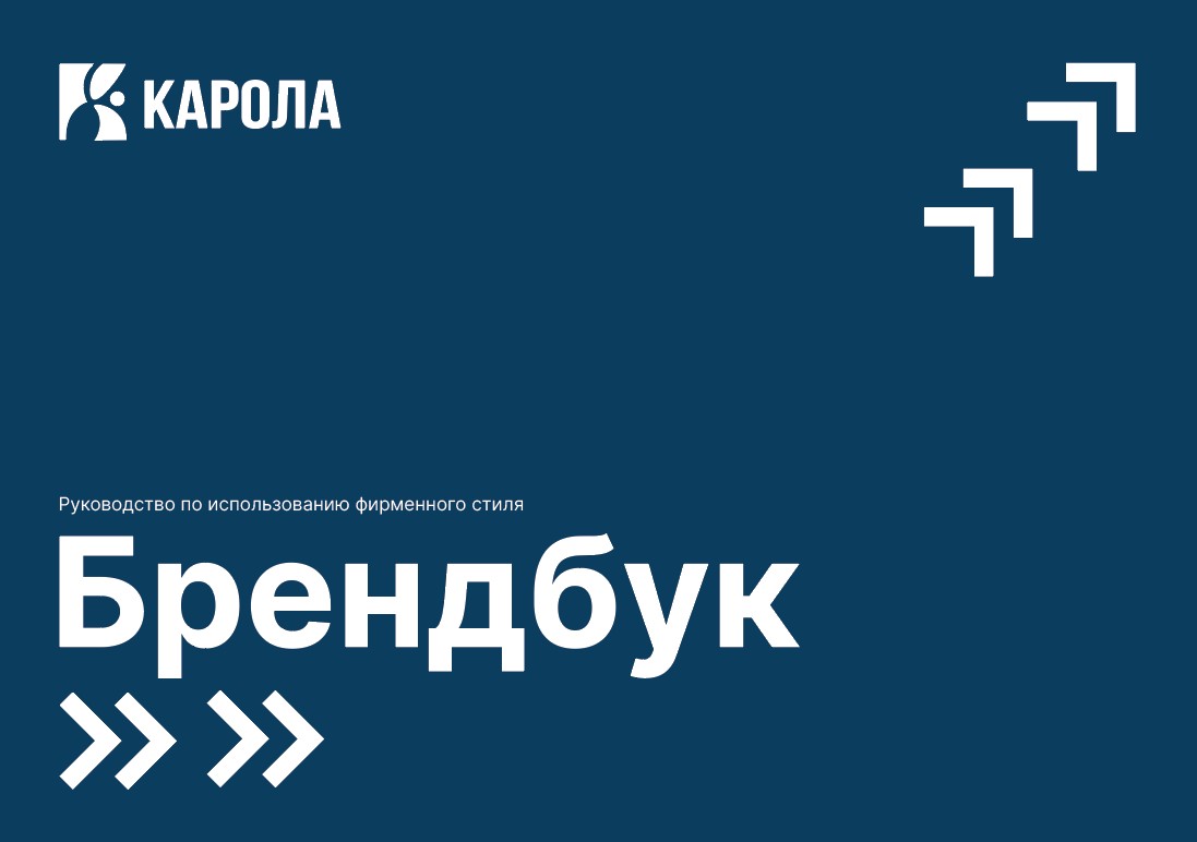 Брендбук для компании ООО "Карола" — Изображение №2 — Брендинг, Маркетинг на Dprofile