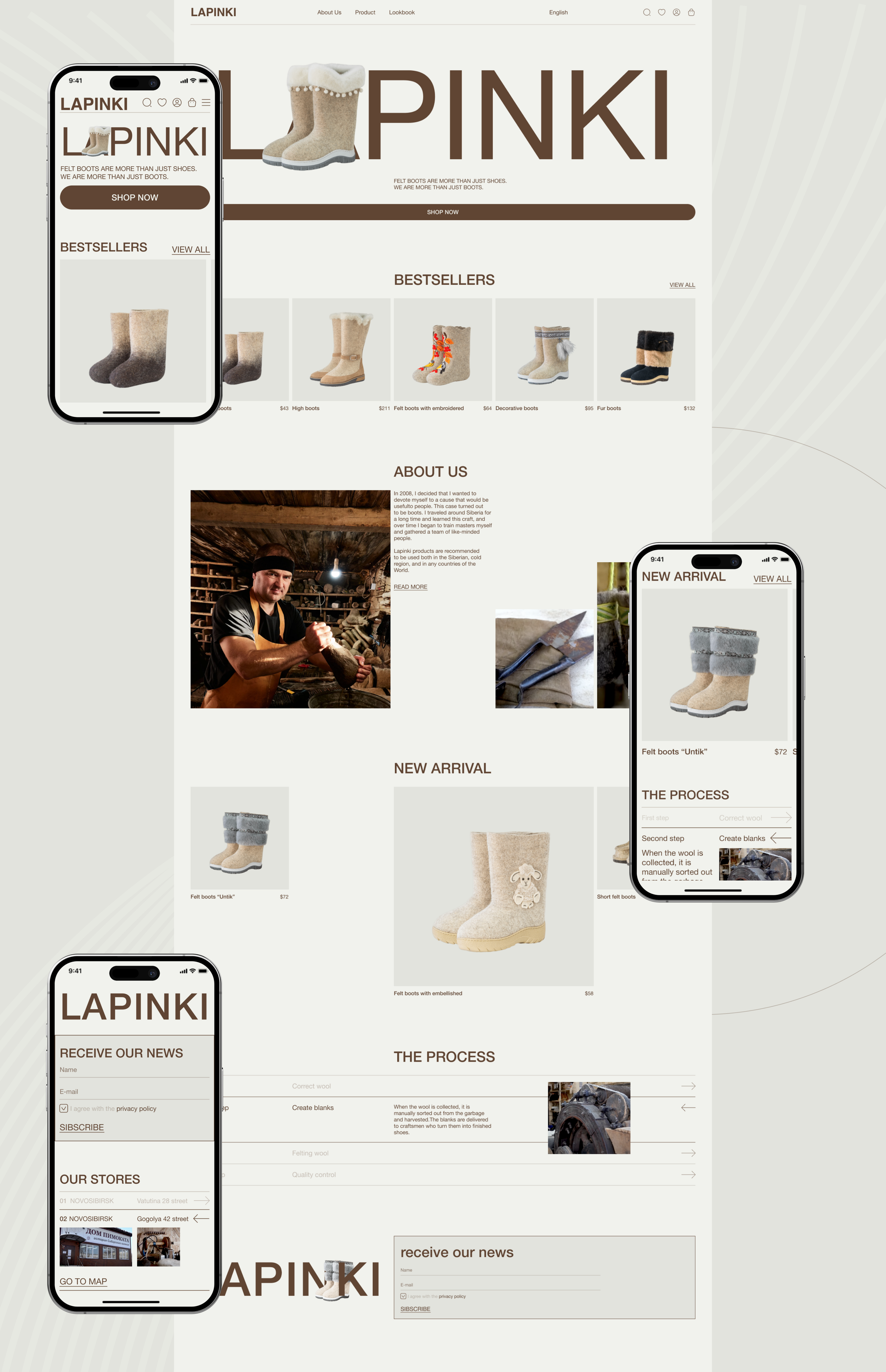 LAPINKI // E-commerce // UX/UI — Изображение №2 — Интерфейсы на Dprofile