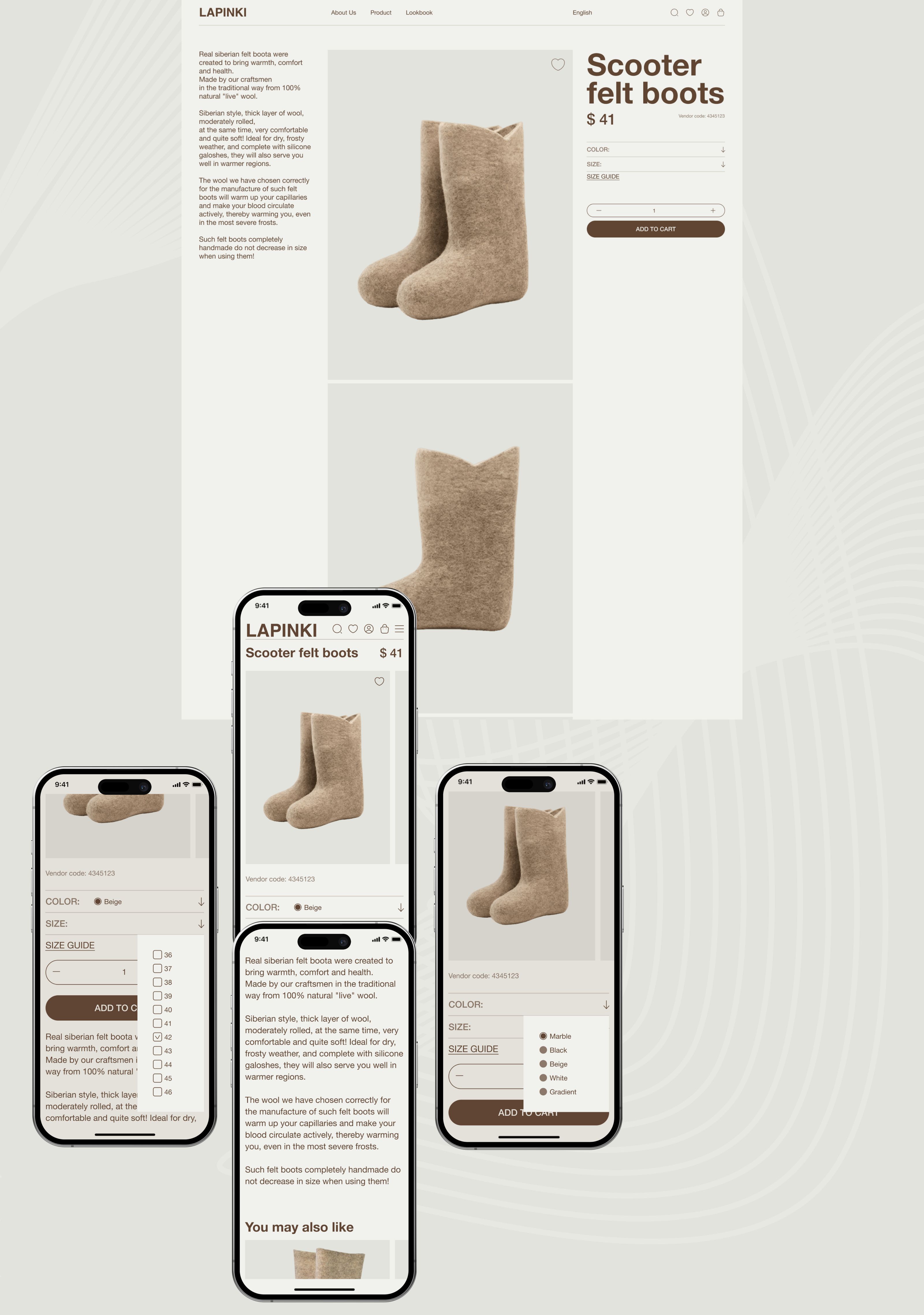 LAPINKI // E-commerce // UX/UI — Изображение №7 — Интерфейсы на Dprofile