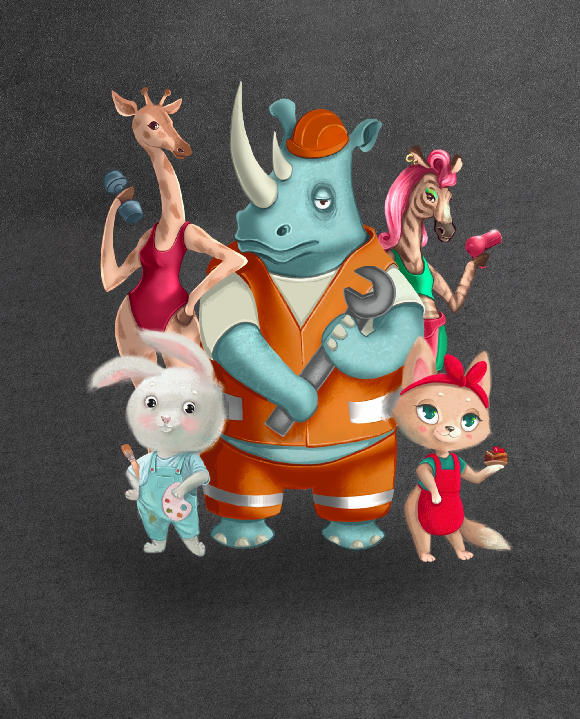 professional ANIMALS — Изображение №13 — Иллюстрация на Dprofile