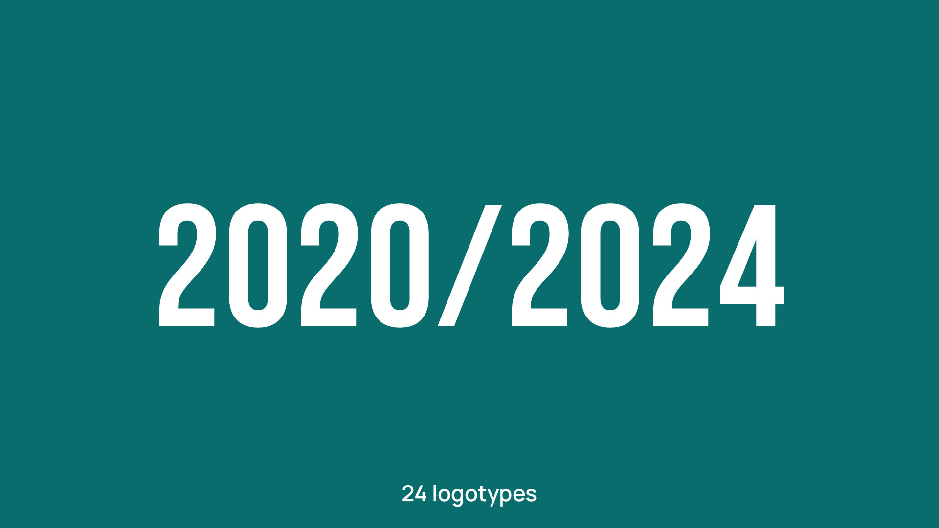24 logos 2020/2024 — Изображение №1 — Брендинг на Dprofile