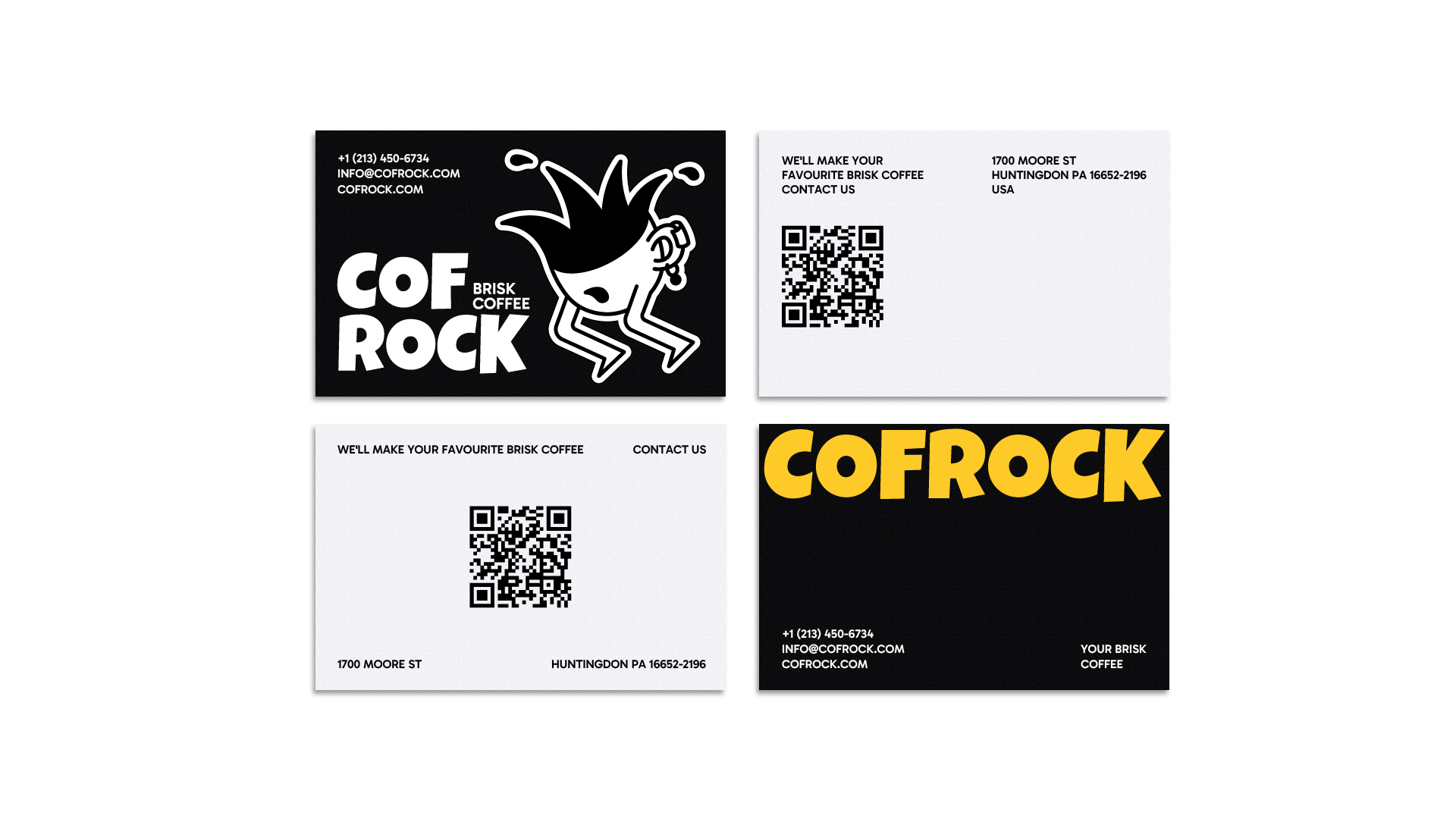 Фирменный стиль | Кофейня | COFROCK — Изображение №2 — Брендинг на Dprofile