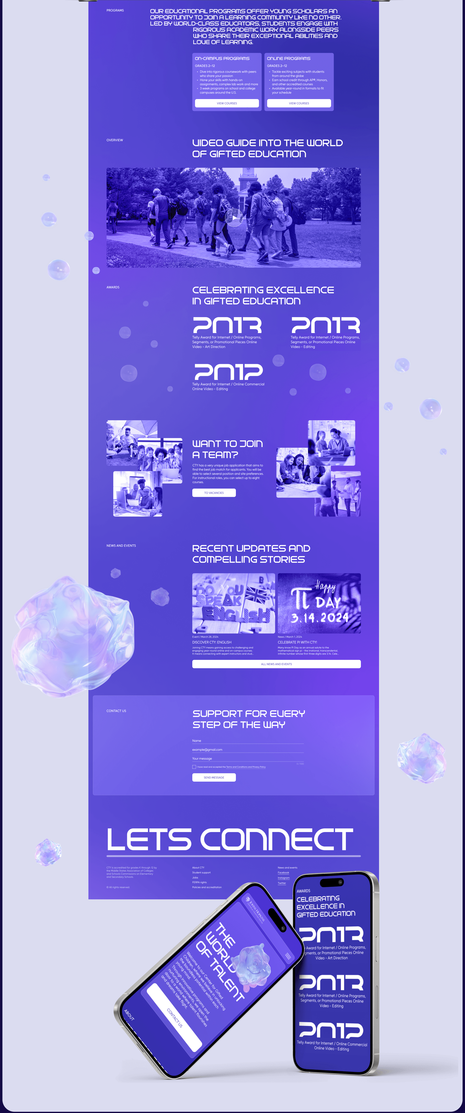 CTY | Corporate Website — Изображение №2 — Интерфейсы на Dprofile
