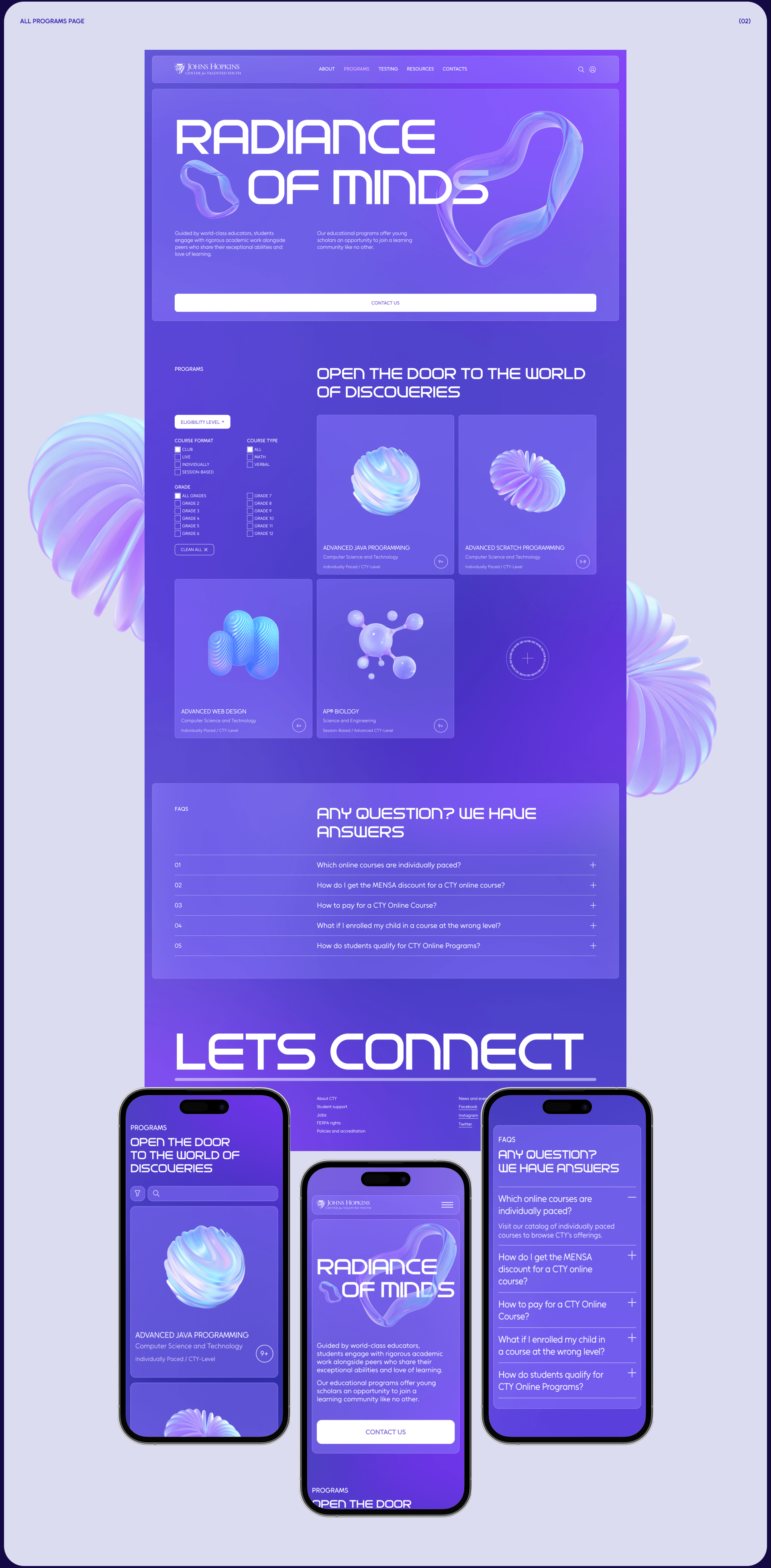 CTY | Corporate Website — Изображение №4 — Интерфейсы на Dprofile