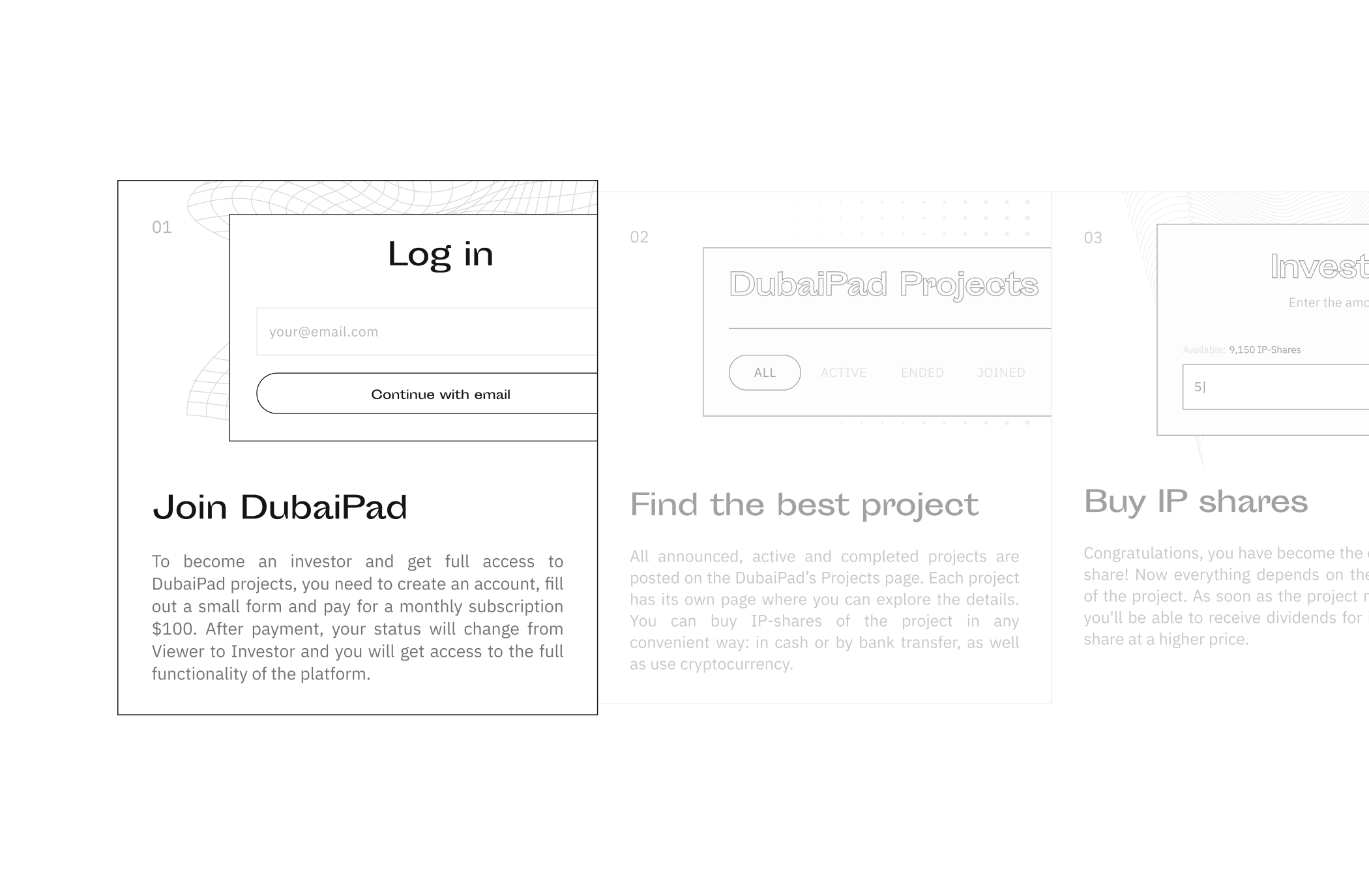 DubaiPad Design — Изображение №5 — Интерфейсы, Брендинг на Dprofile