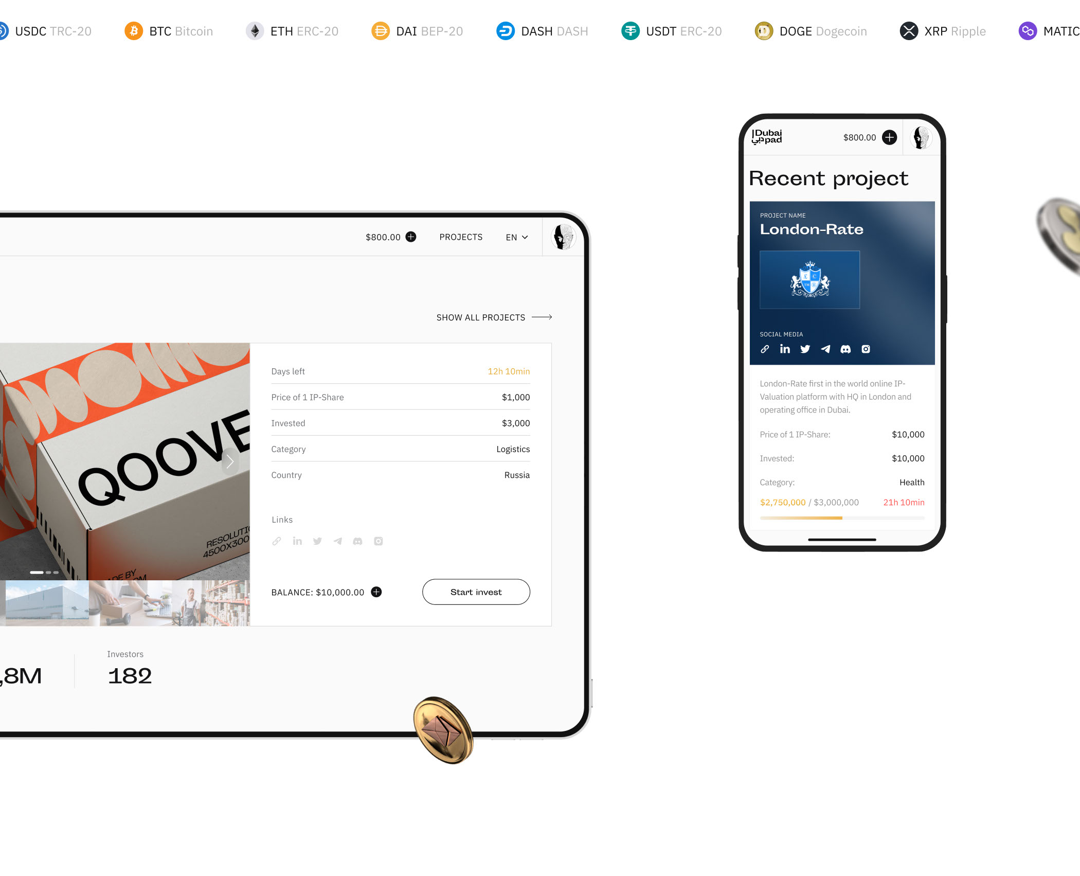 DubaiPad Design — Изображение №13 — Интерфейсы, Брендинг на Dprofile