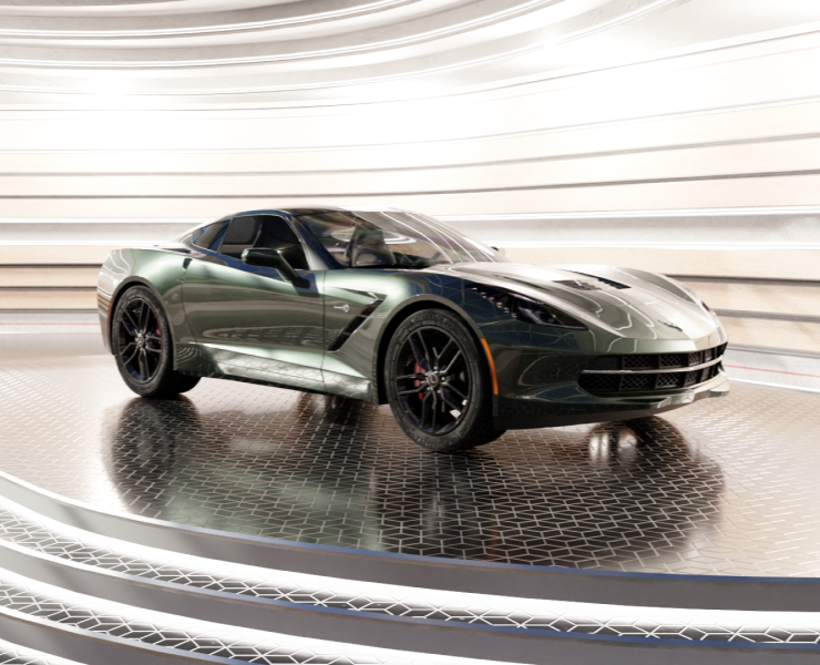 Chevrolet Corvette на Dprofile