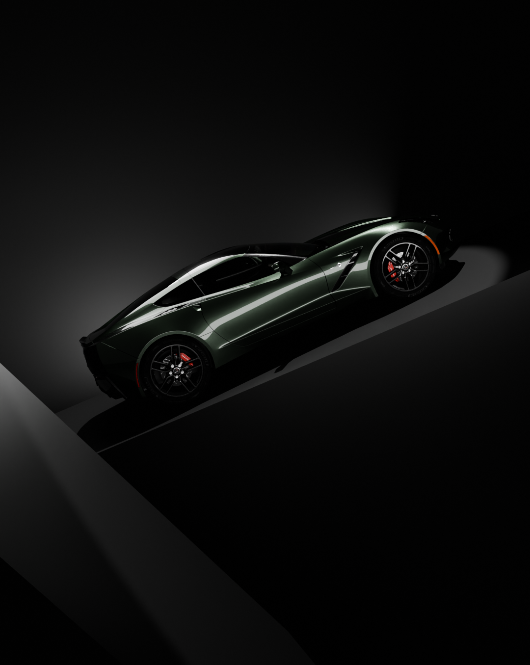 Chevrolet Corvette — Изображение №2 — 3D на Dprofile