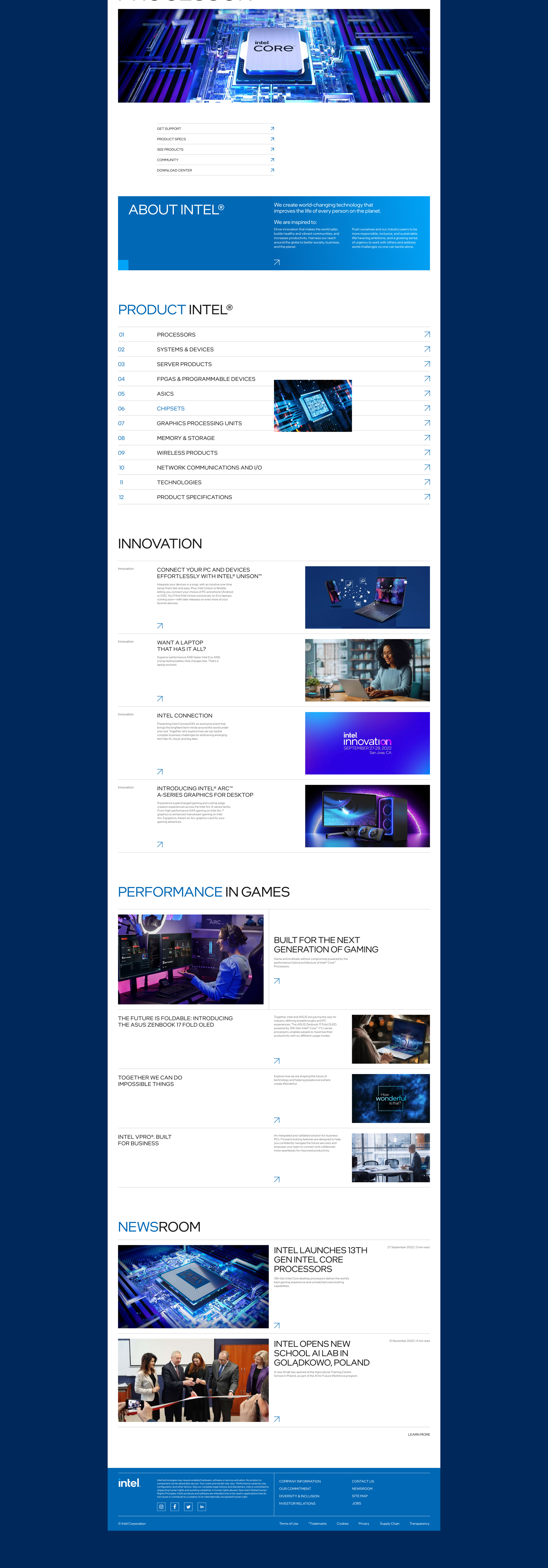 Intel Core corporation redesign — Изображение №2 — Интерфейсы на Dprofile