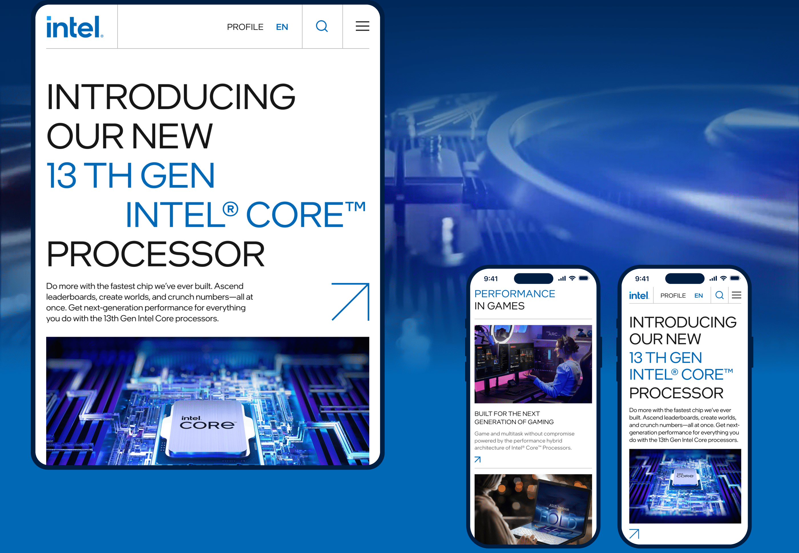 Intel Core corporation redesign — Изображение №3 — Интерфейсы на Dprofile