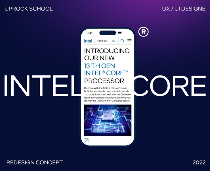 Intel Core corporation redesign — Интерфейсы на Dprofile
