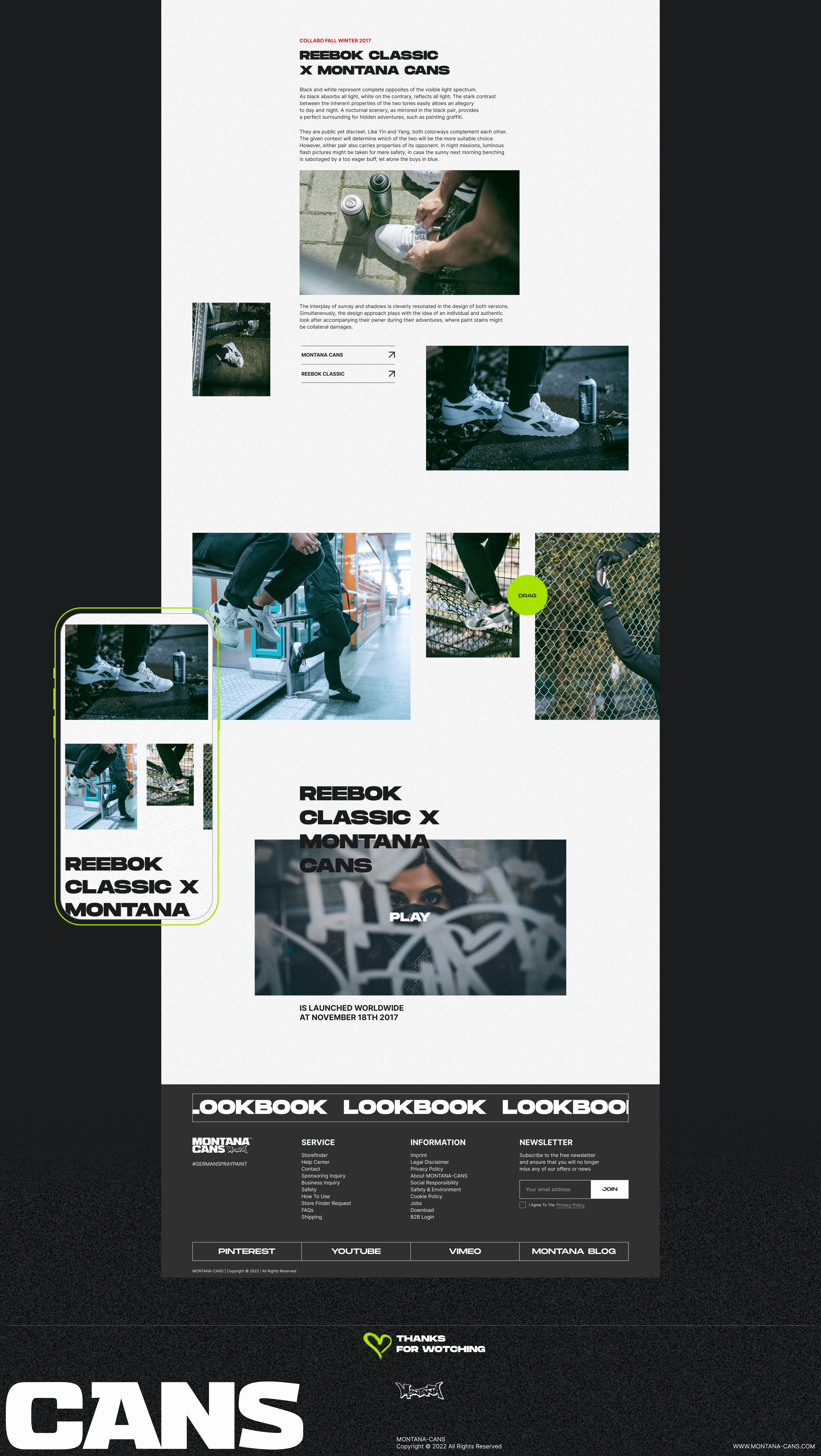 Redesign Concept: MONTANA CANS — Изображение №9 — Интерфейсы, Графика на Dprofile