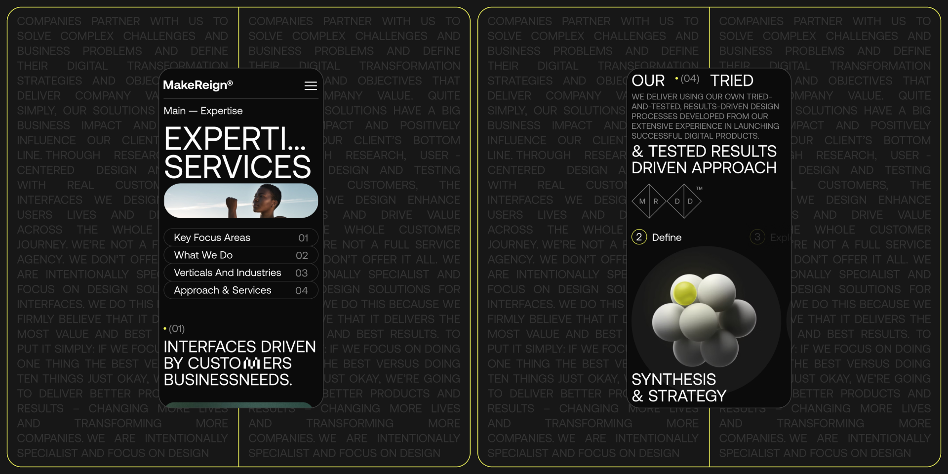 Website redesign Makereign company — Изображение №7 — Интерфейсы на Dprofile