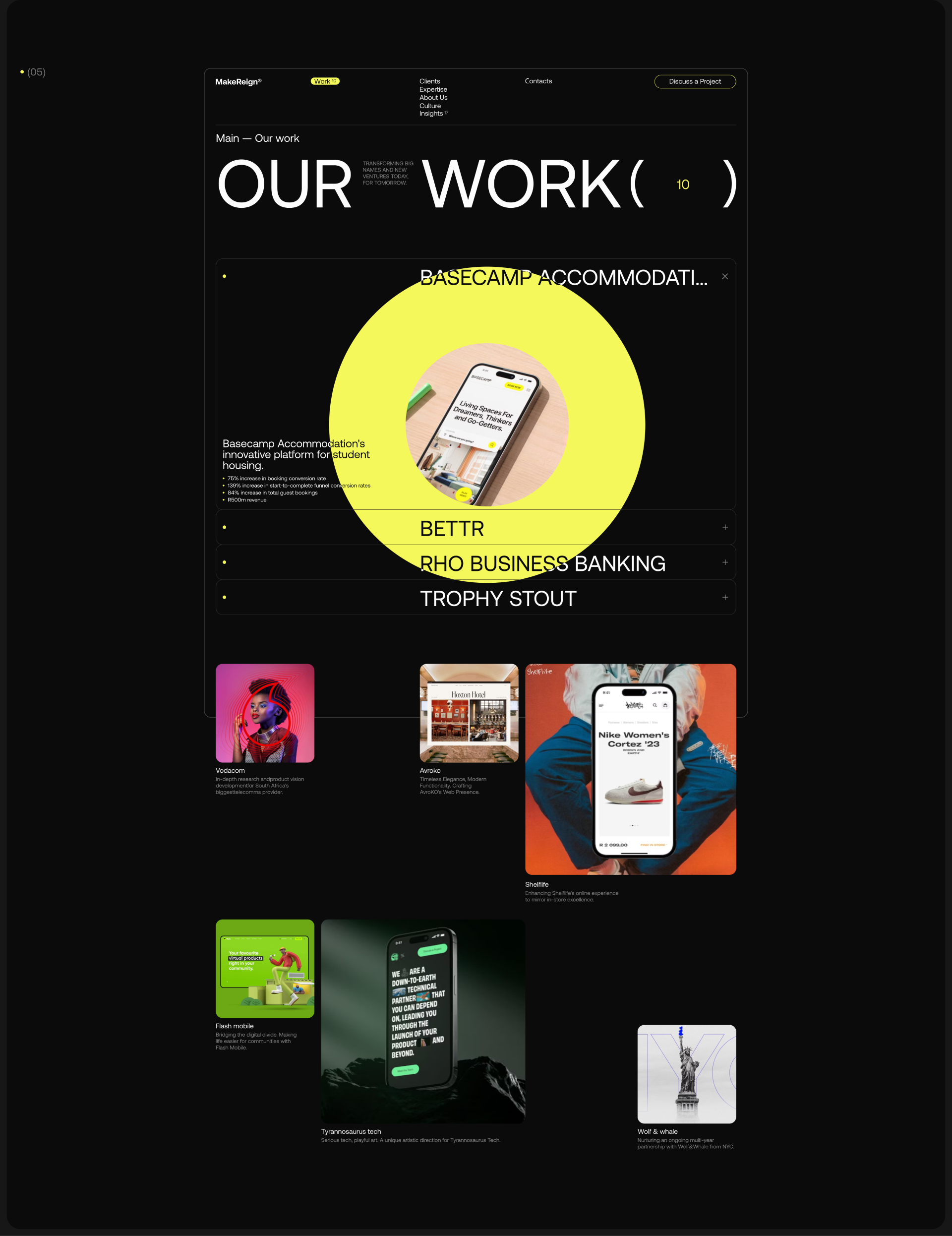 Website redesign Makereign company — Изображение №8 — Интерфейсы на Dprofile