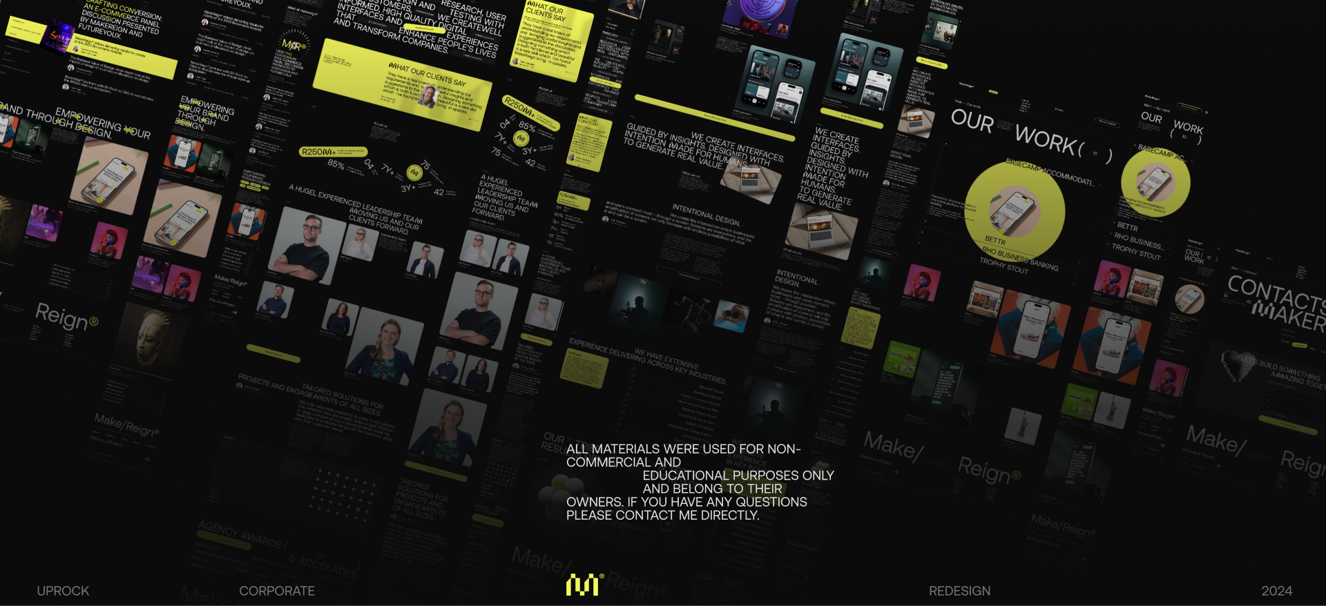 Website redesign Makereign company — Изображение №11 — Интерфейсы на Dprofile