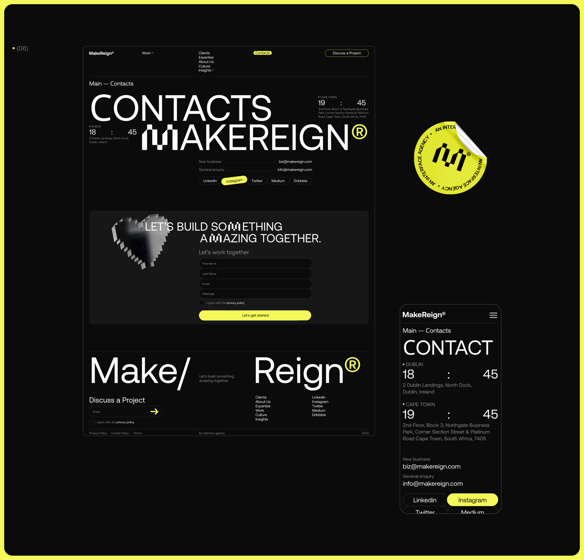 Website redesign Makereign company — Изображение №10 — Интерфейсы на Dprofile