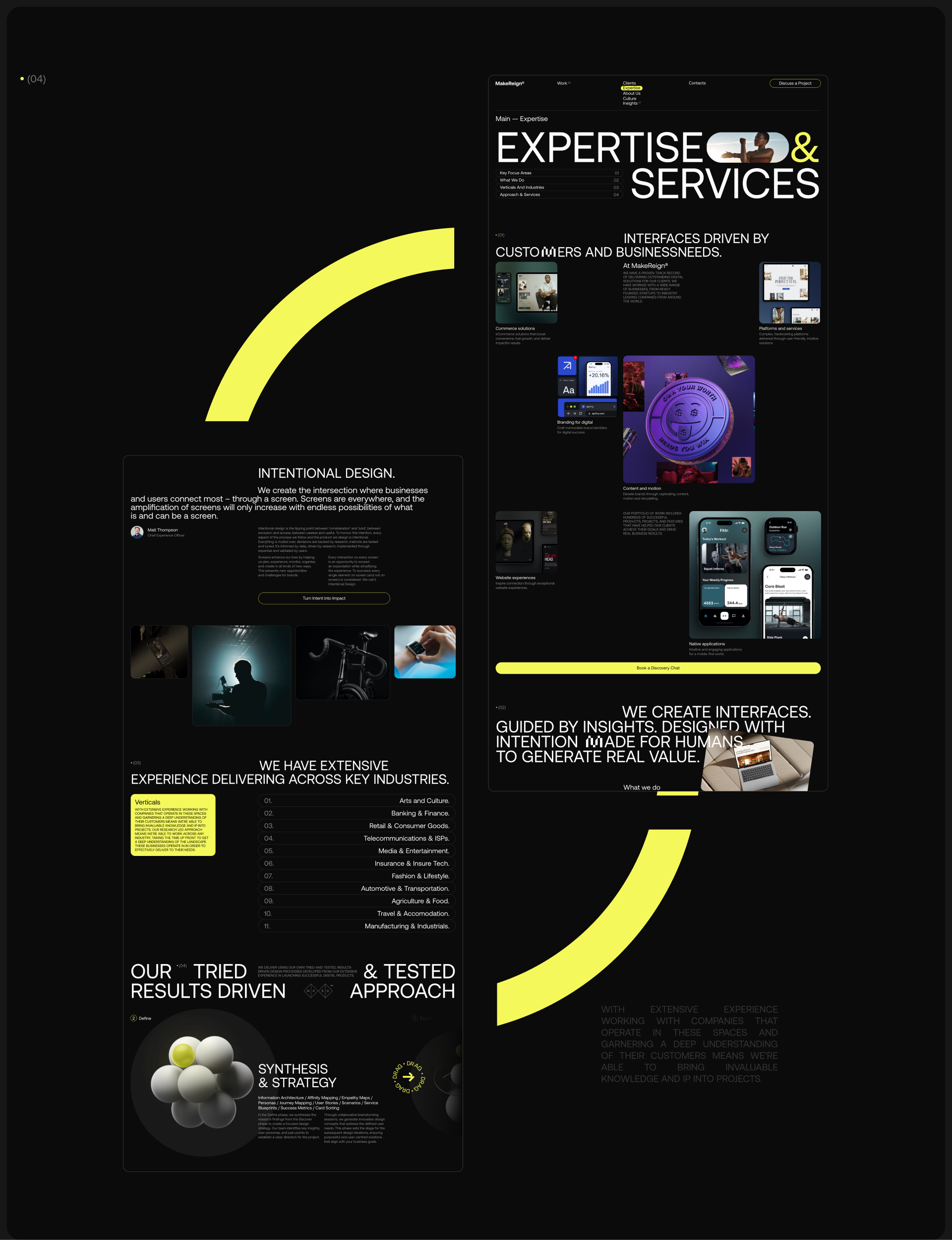 Website redesign Makereign company — Изображение №6 — Интерфейсы на Dprofile