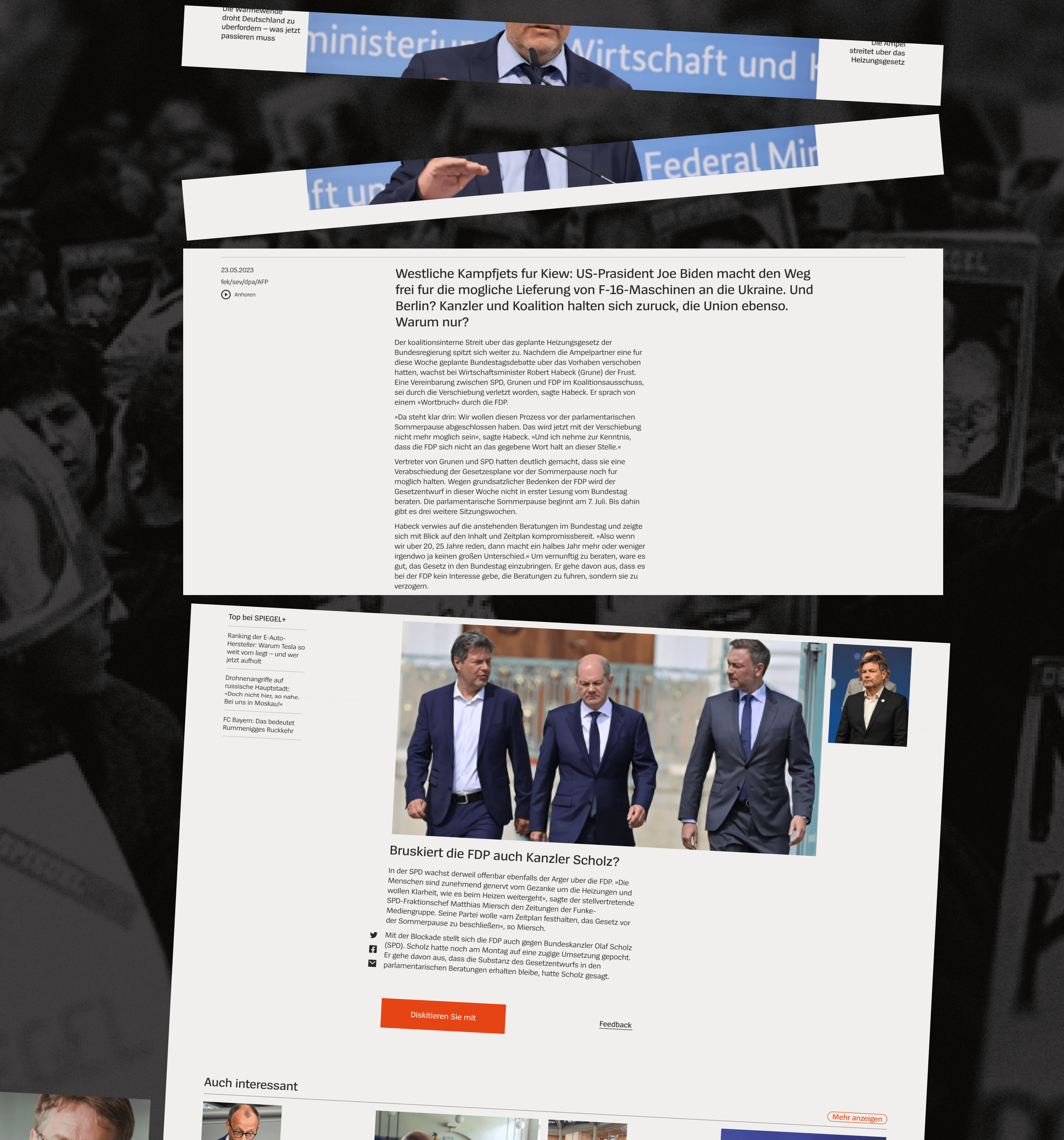 Der Spiegel / News Website Redesign — Изображение №8 — Интерфейсы, Графика на Dprofile