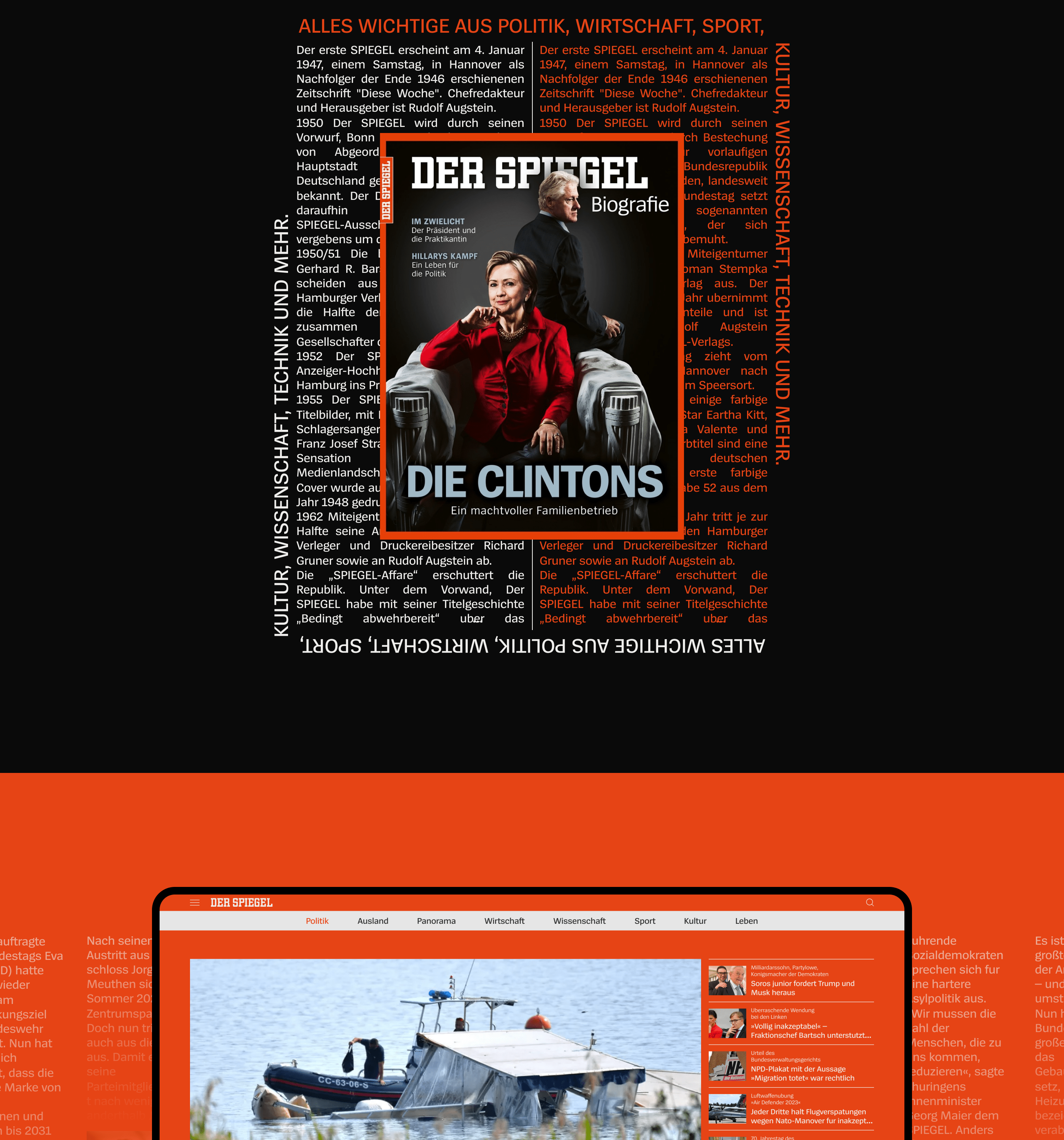 Der Spiegel / News Website Redesign — Изображение №5 — Интерфейсы, Графика на Dprofile
