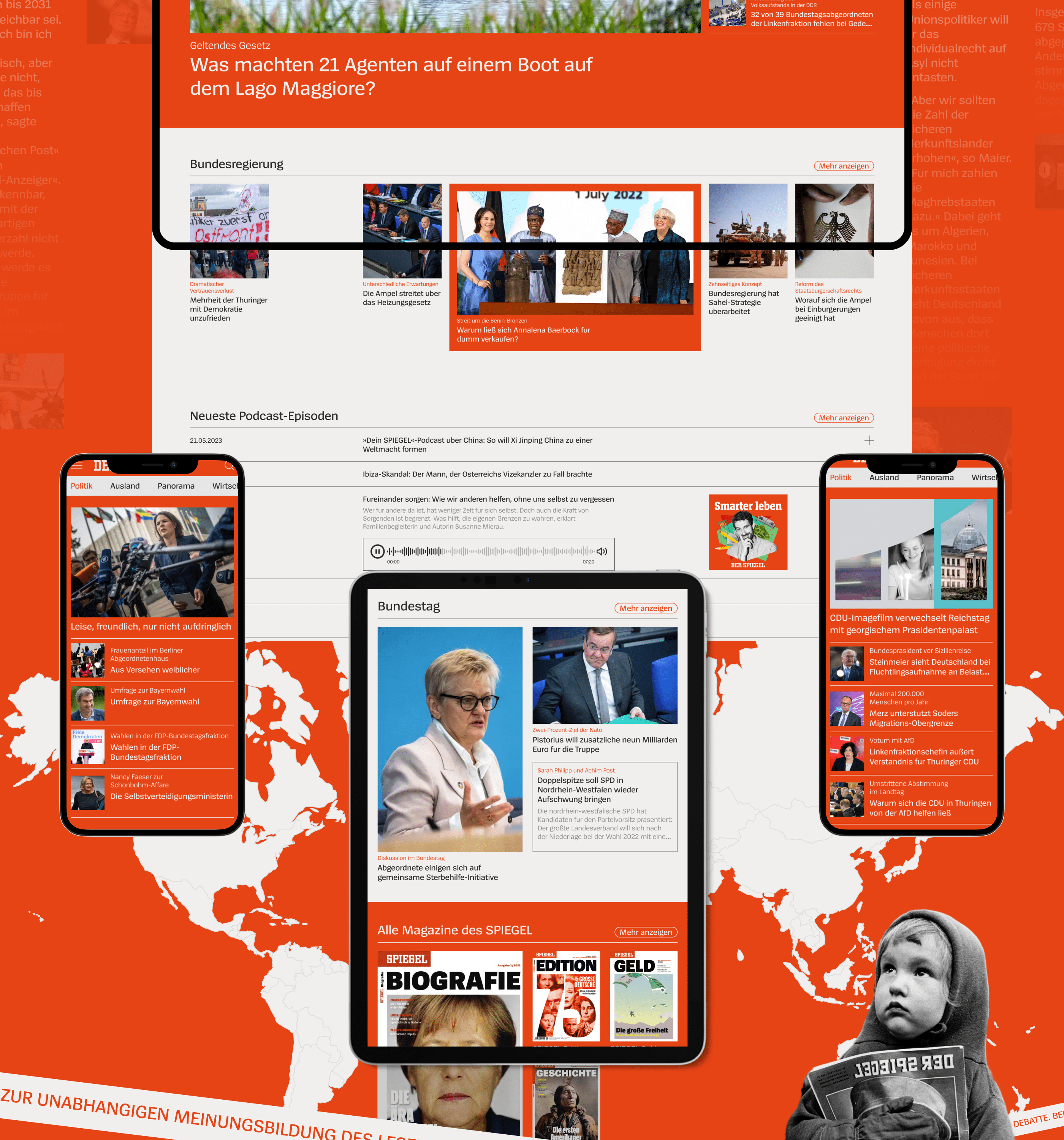 Der Spiegel / News Website Redesign — Изображение №6 — Интерфейсы, Графика на Dprofile