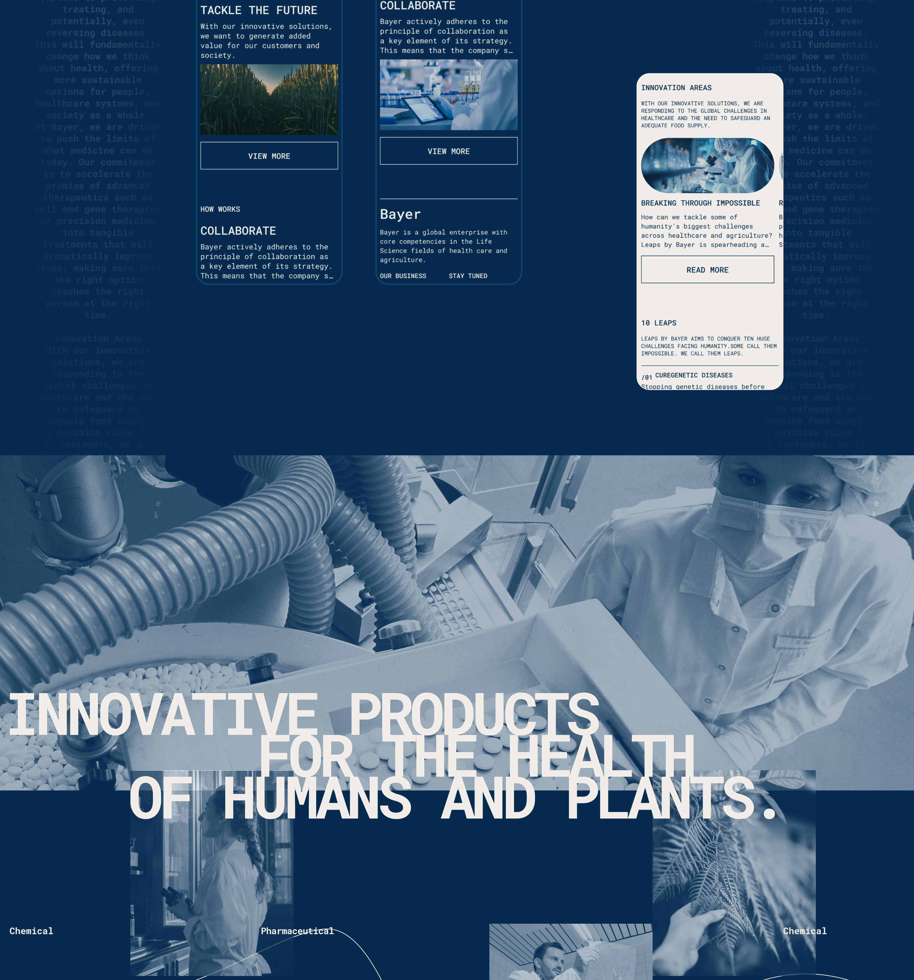 Bayer / Corporate website — Изображение №6 — Интерфейсы, Графика на Dprofile