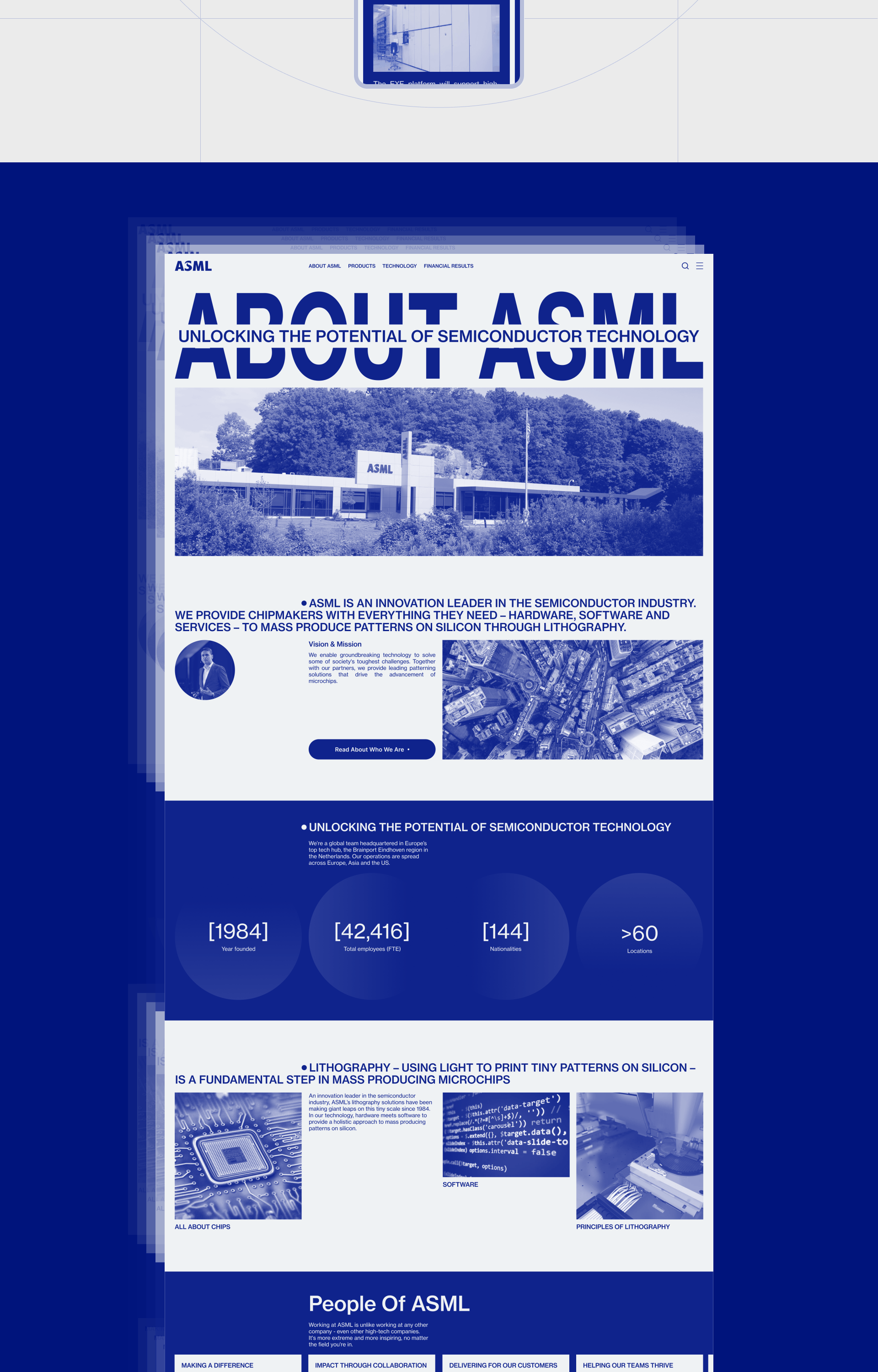 ASML / Corporate website — Изображение №6 — Интерфейсы на Dprofile