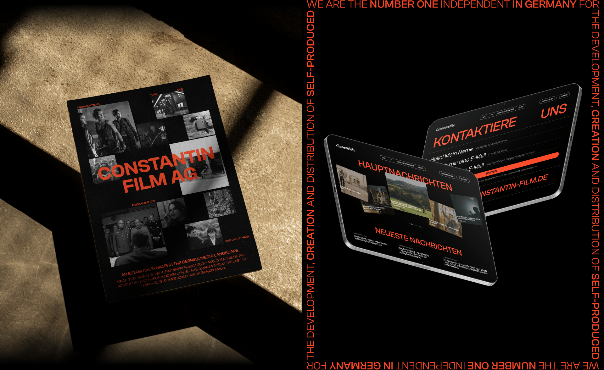 Сonstantin Film | Corporate website redesign — Изображение №7 — Интерфейсы, Графика на Dprofile