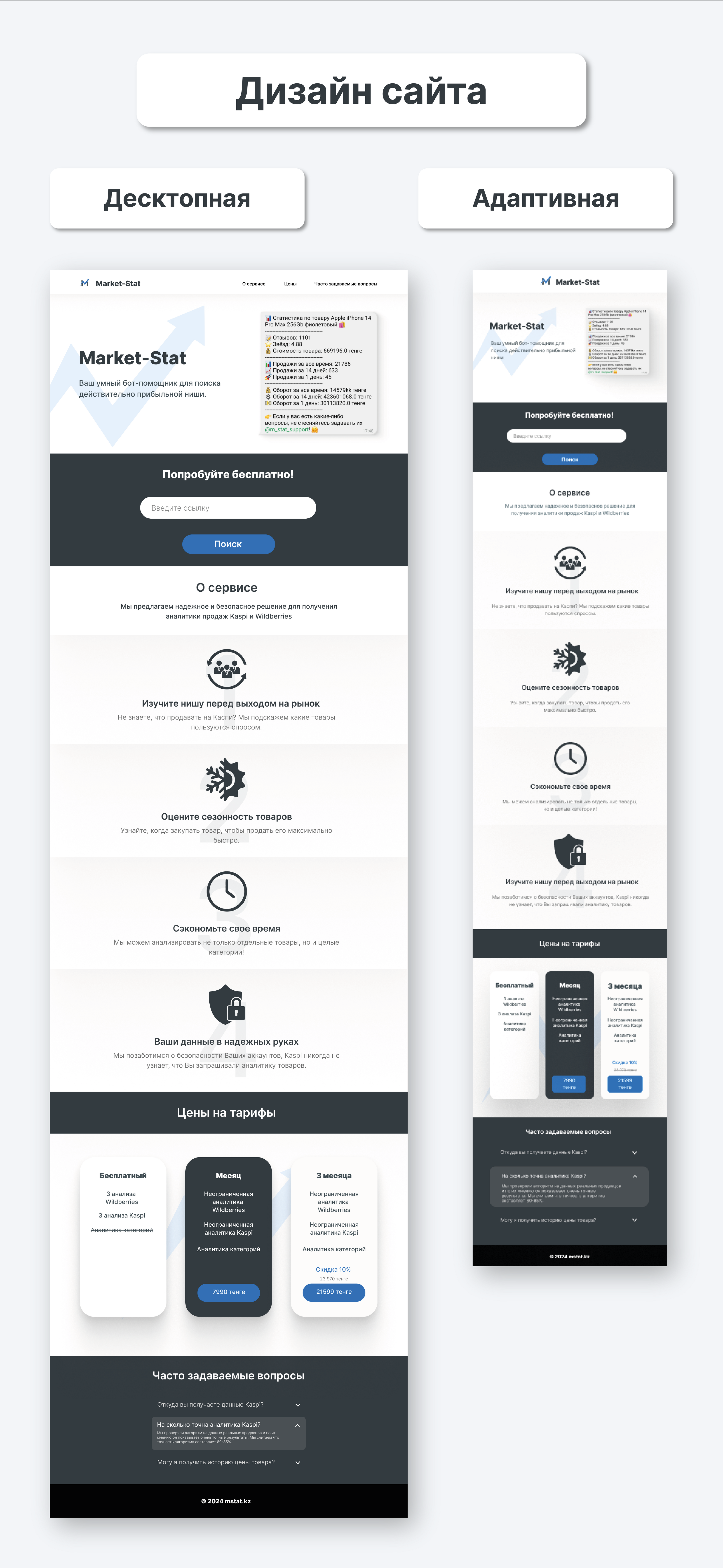 Market Stat — Изображение №5 — Графика, Интерфейсы на Dprofile