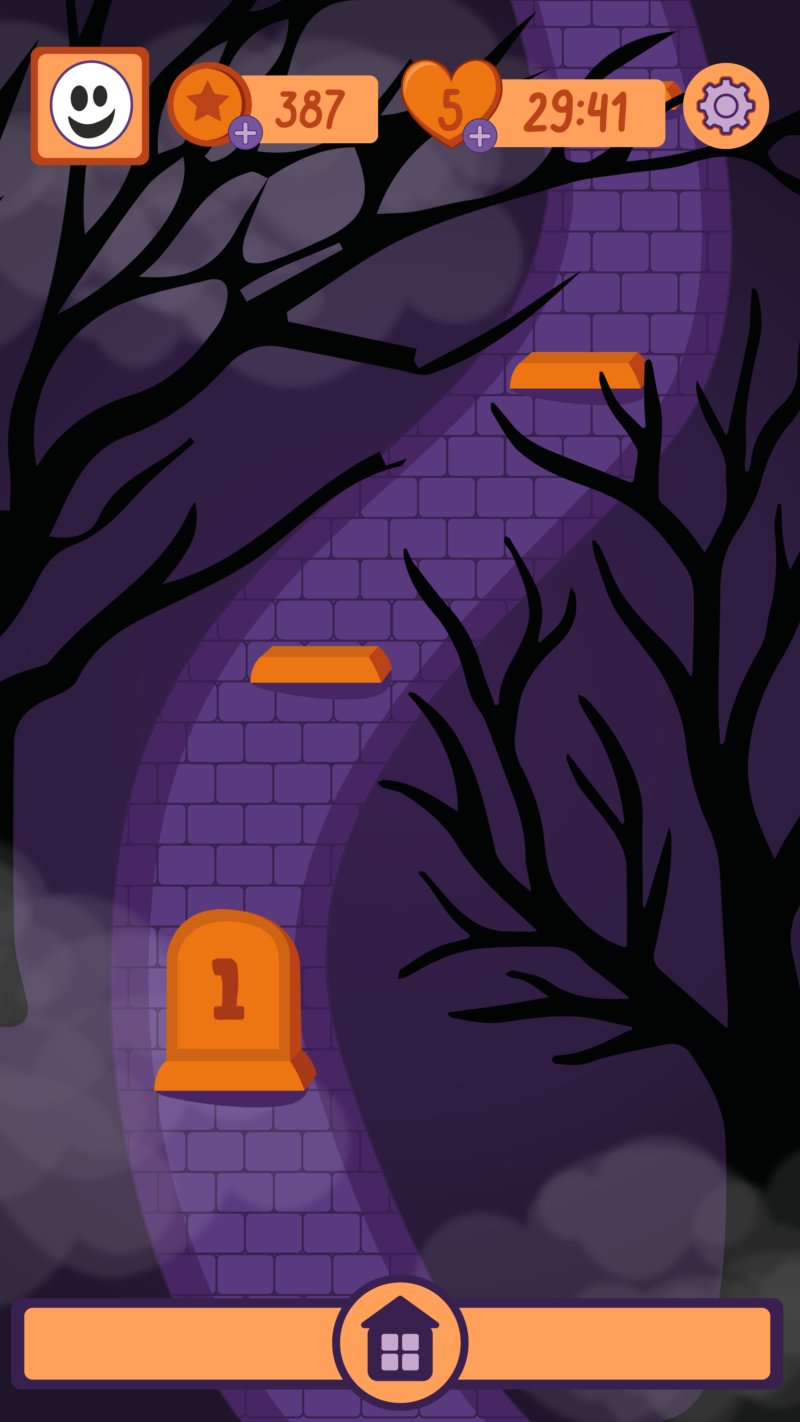 Мобильная игра "Pumpkin wanderer" — Изображение №3 — Иллюстрация, Анимация на Dprofile