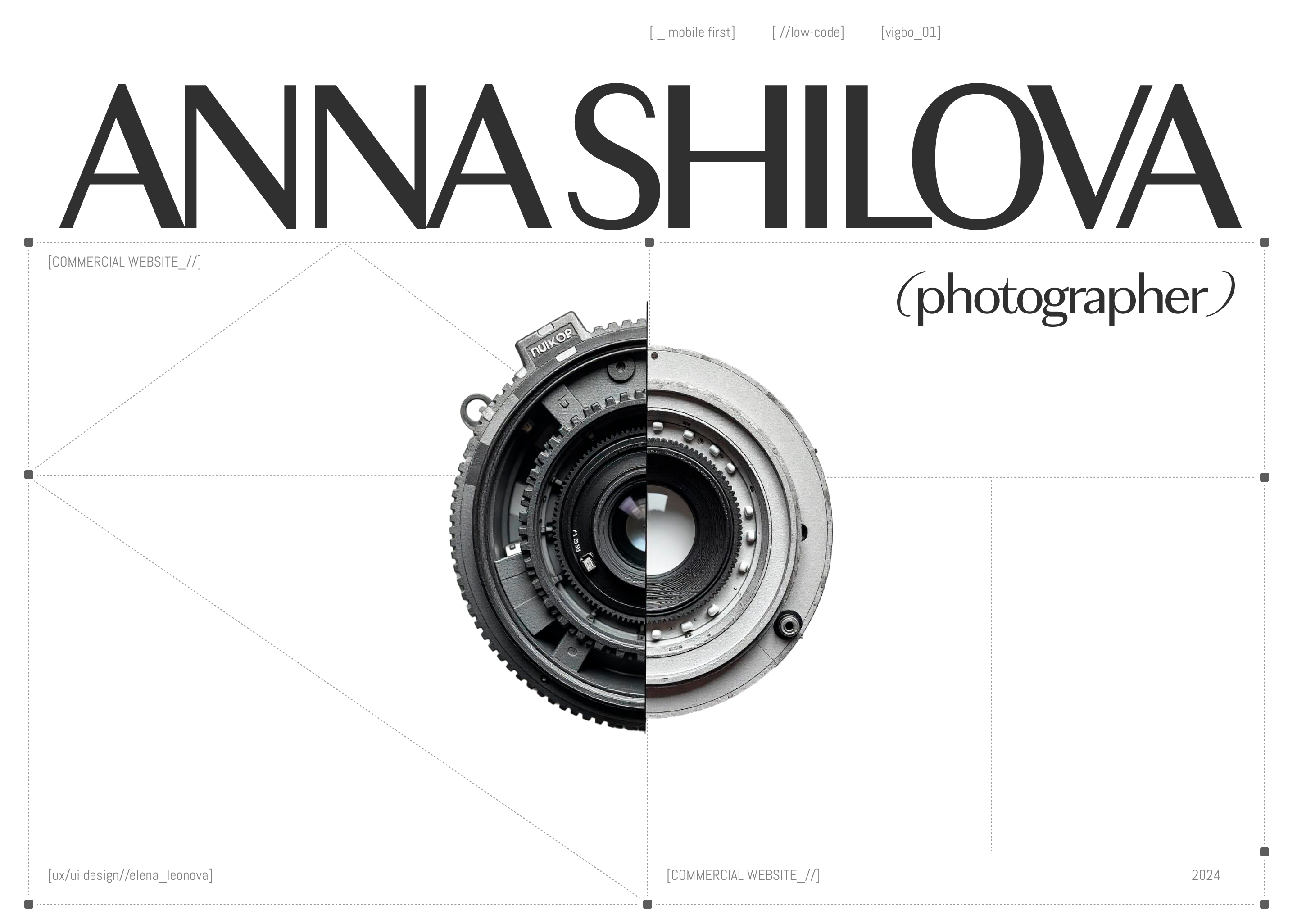 Вебсайт для фотографа — Изображение №1 — Интерфейсы на Dprofile