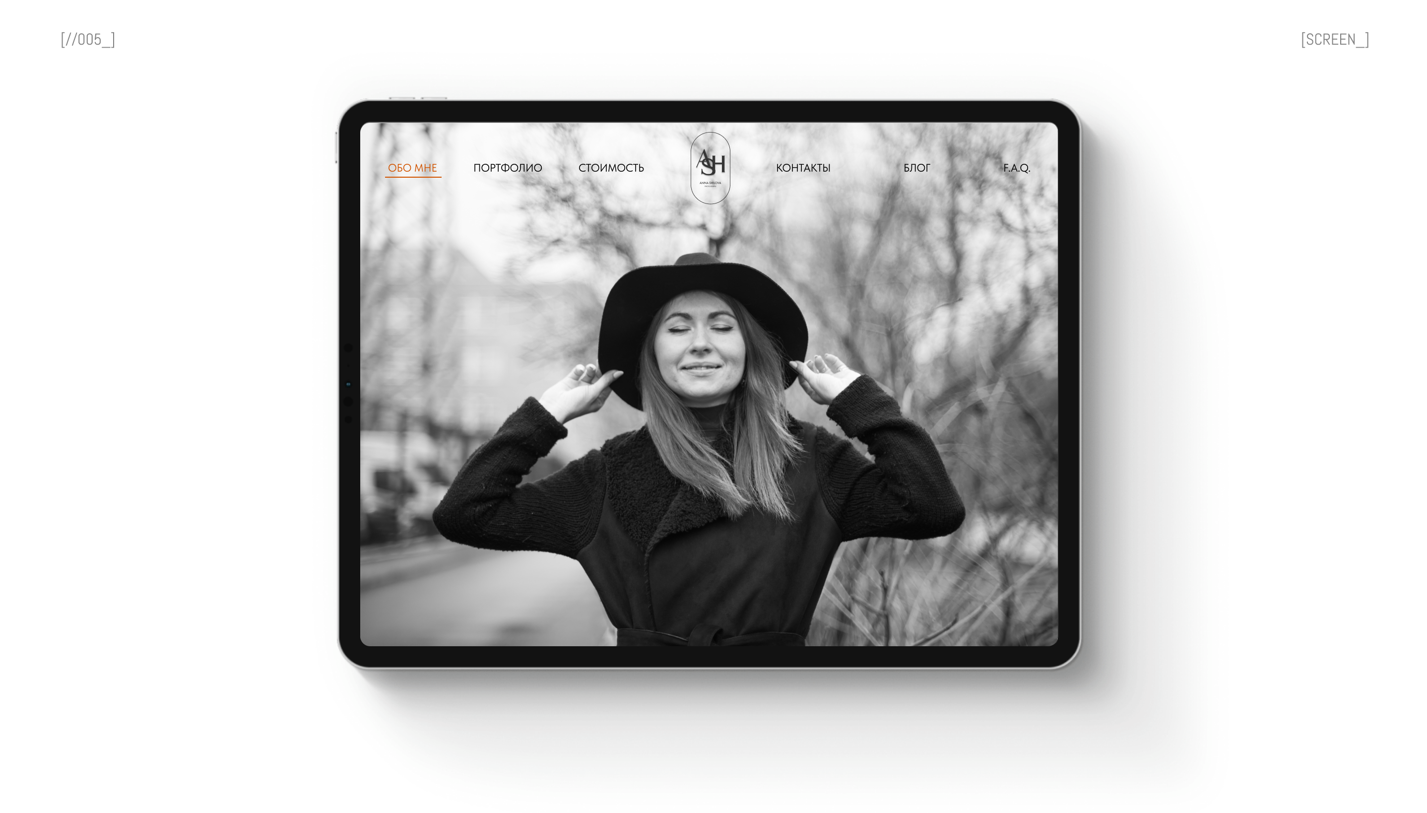 Вебсайт для фотографа — Изображение №4 — Интерфейсы на Dprofile