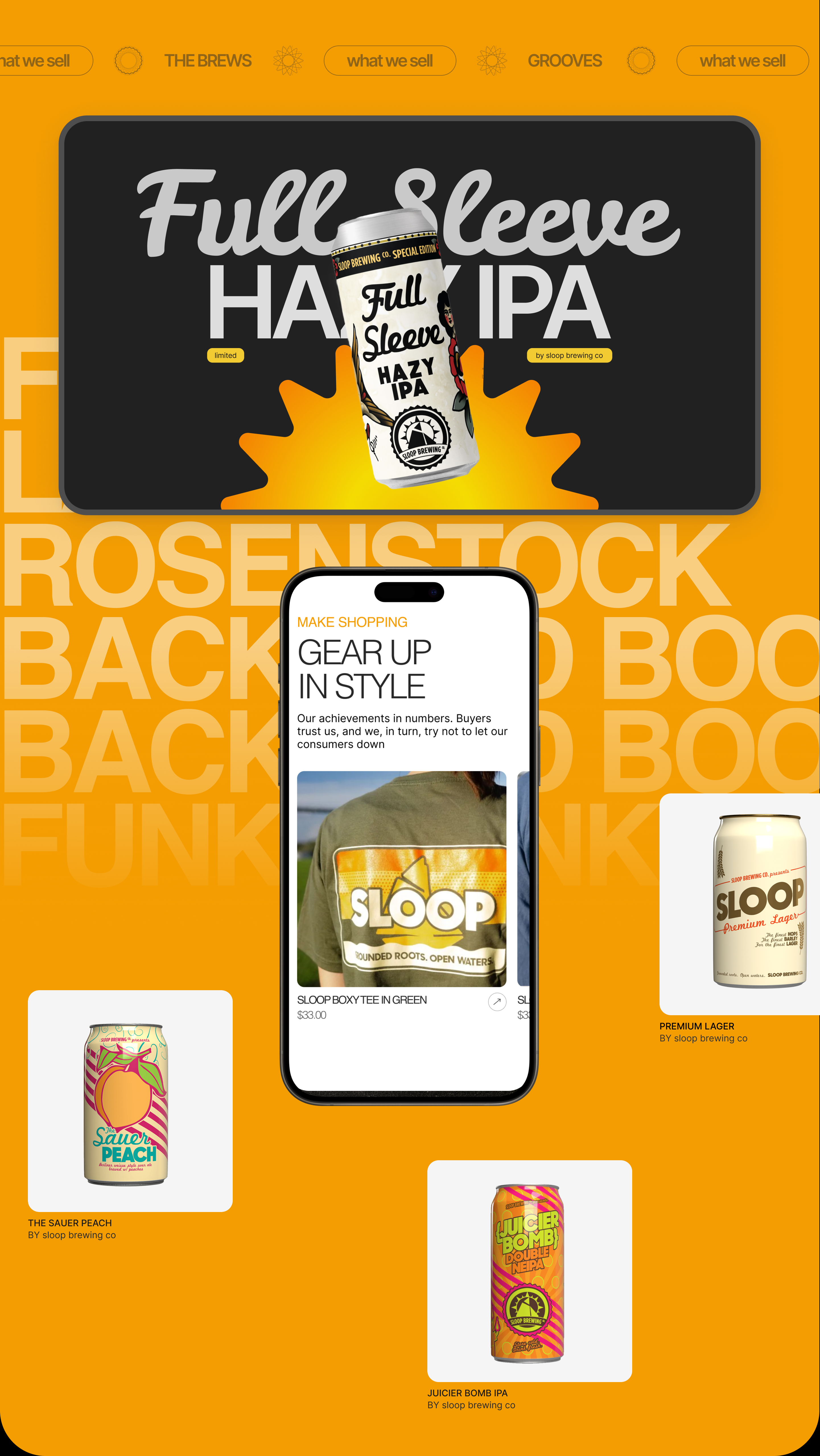 Brews|Corporate site — Изображение №7 — Интерфейсы на Dprofile