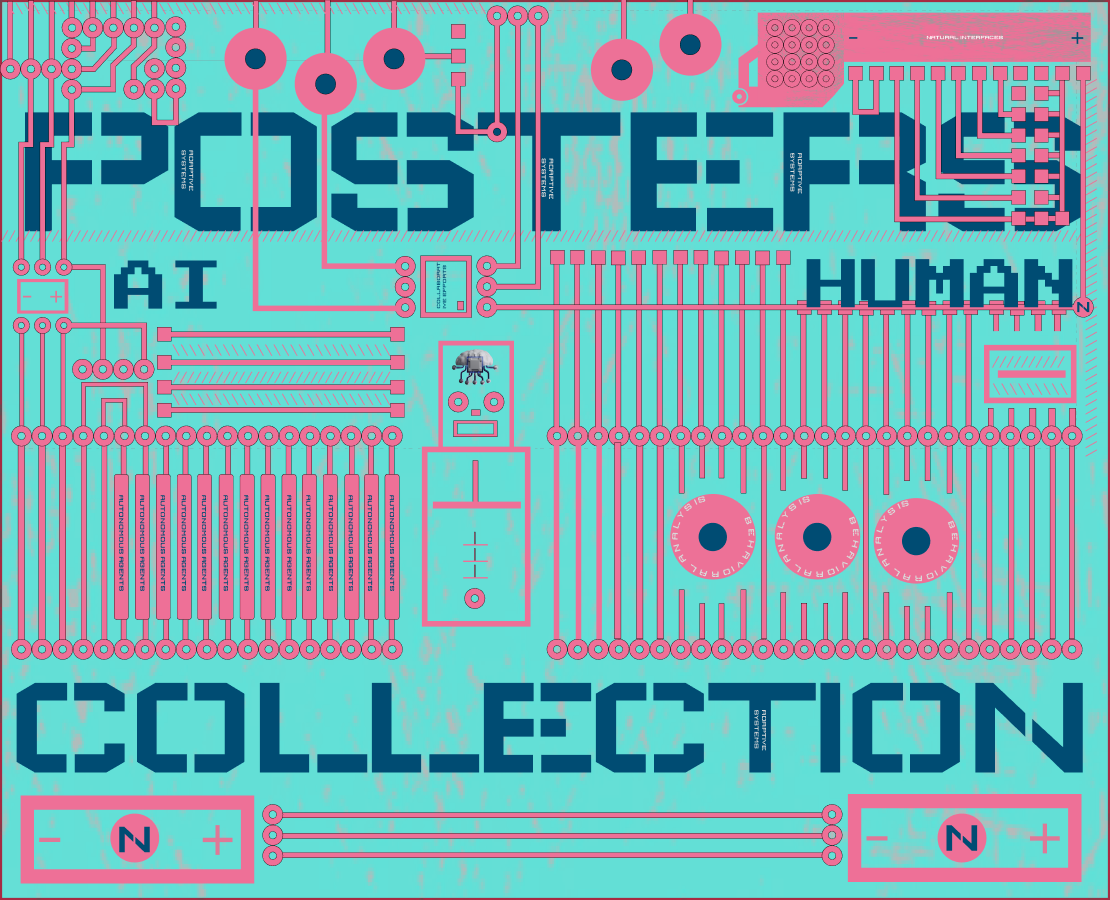 Human and ai — Иллюстрация, Графика на Dprofile