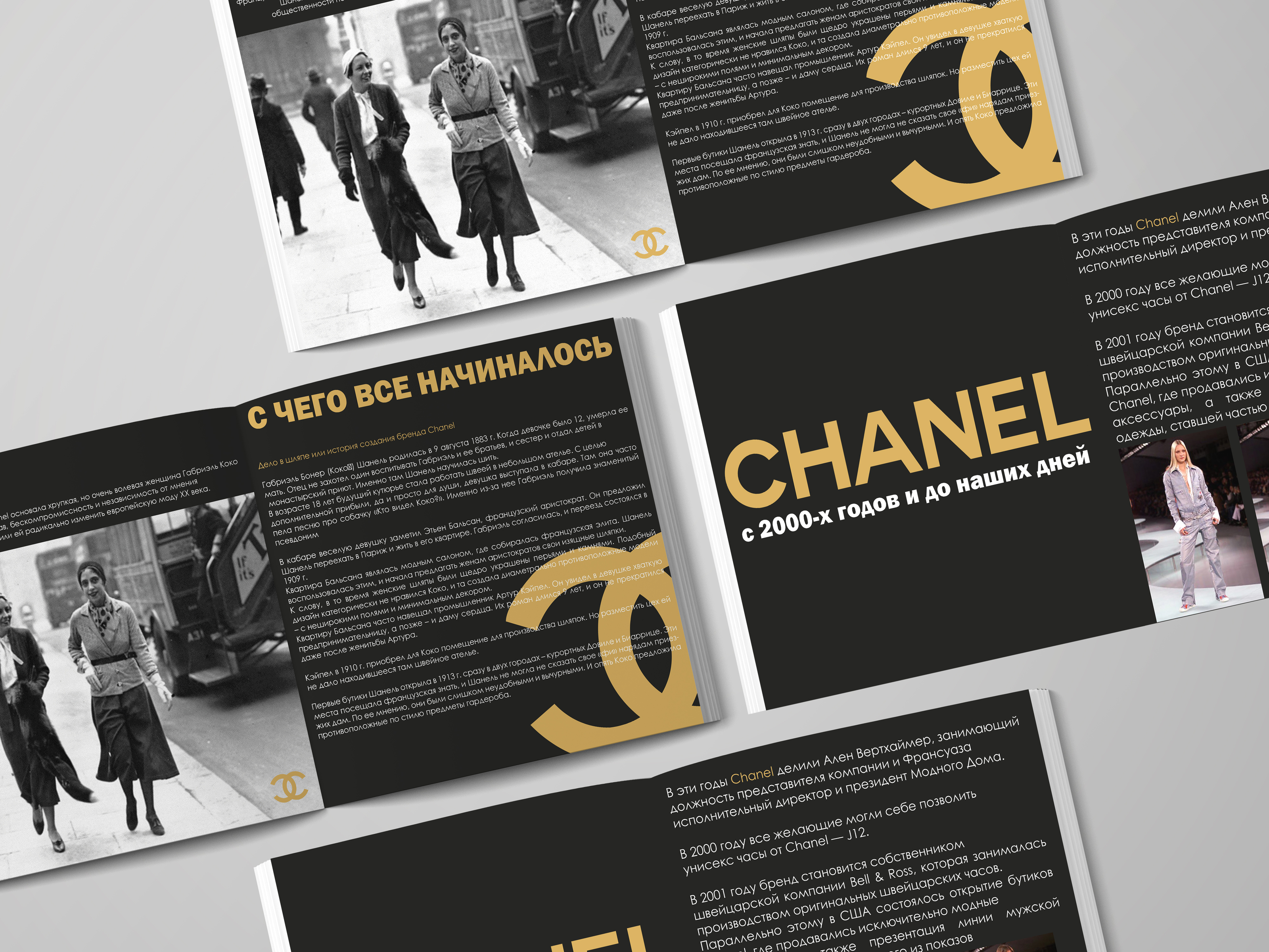 Разработка журнала о бренде Chanel — Изображение №4 — Иллюстрация на Dprofile