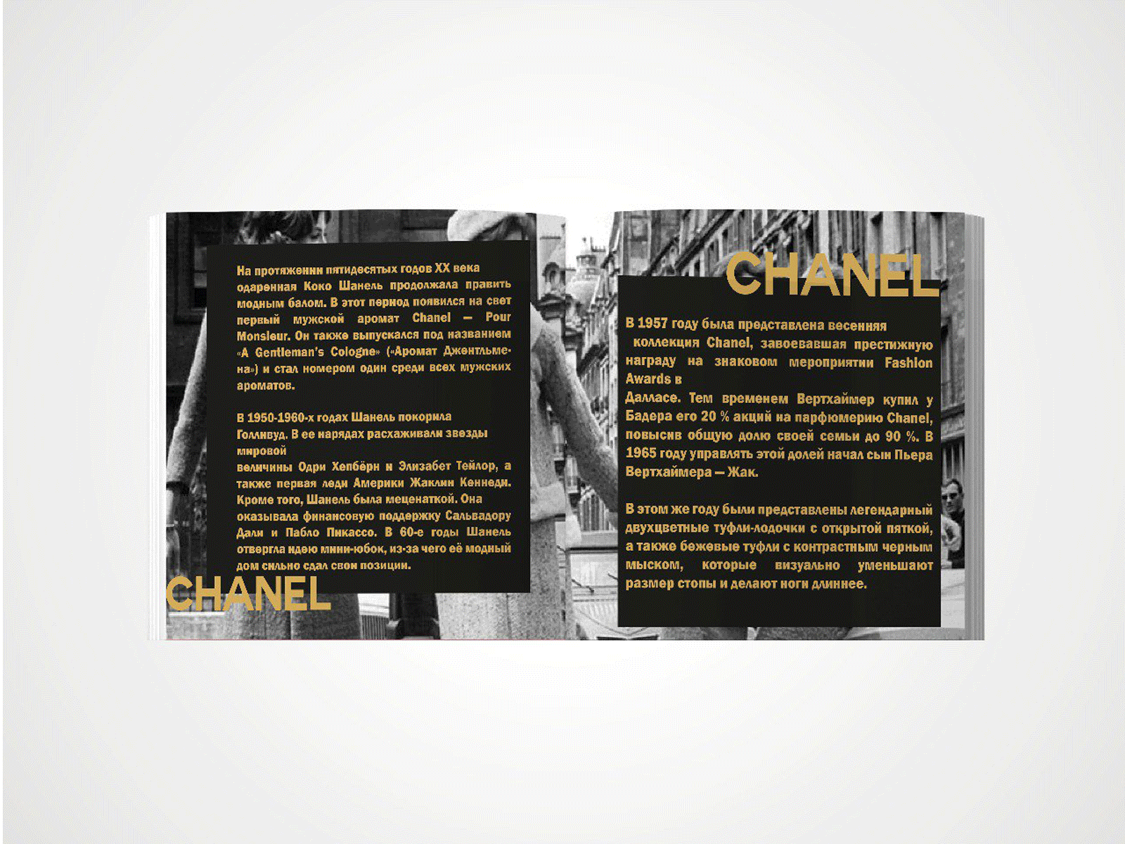 Разработка журнала о бренде Chanel — Изображение №3 — Иллюстрация на Dprofile