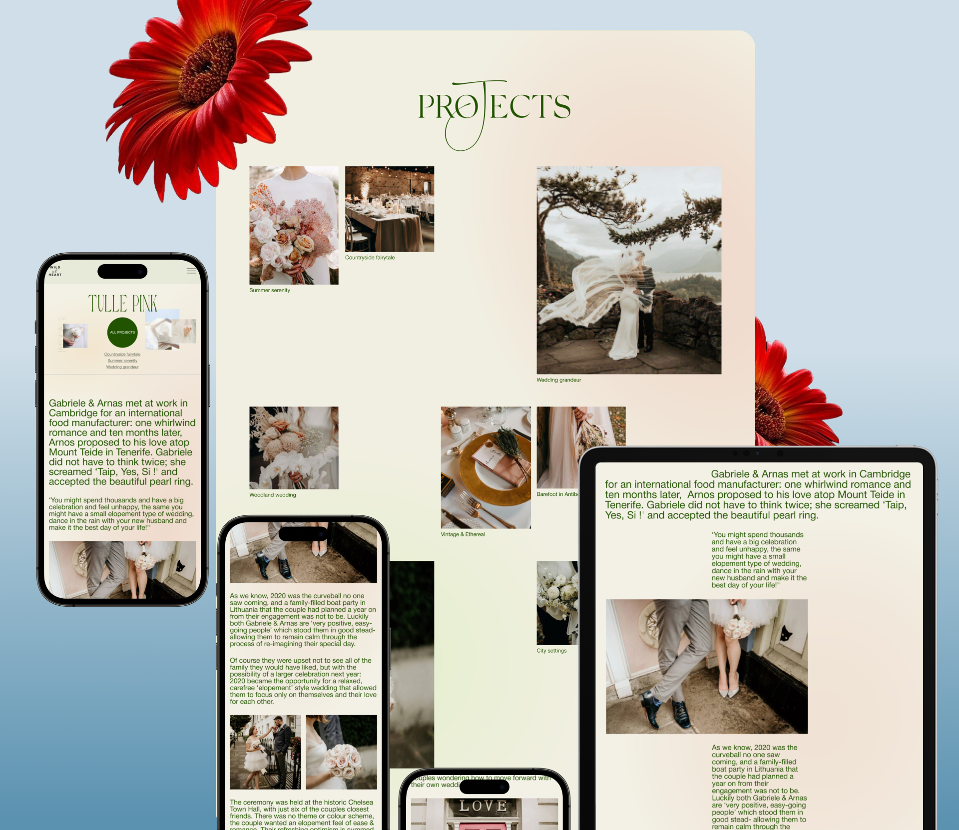 WILD AT HEART | Corporate website Redesign — Изображение №6 — Интерфейсы, Маркетинг на Dprofile