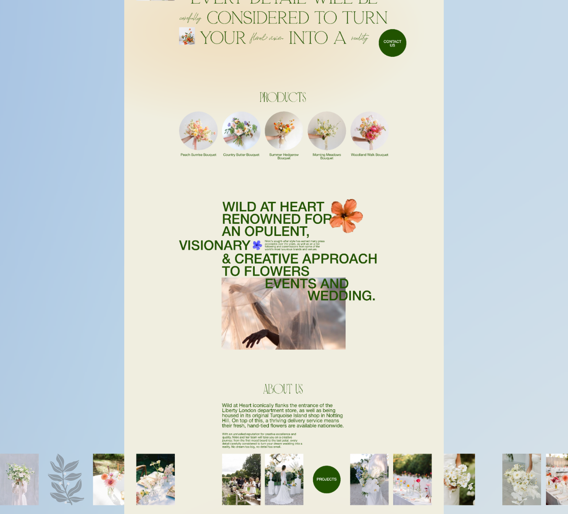 WILD AT HEART | Corporate website Redesign — Изображение №2 — Интерфейсы, Маркетинг на Dprofile