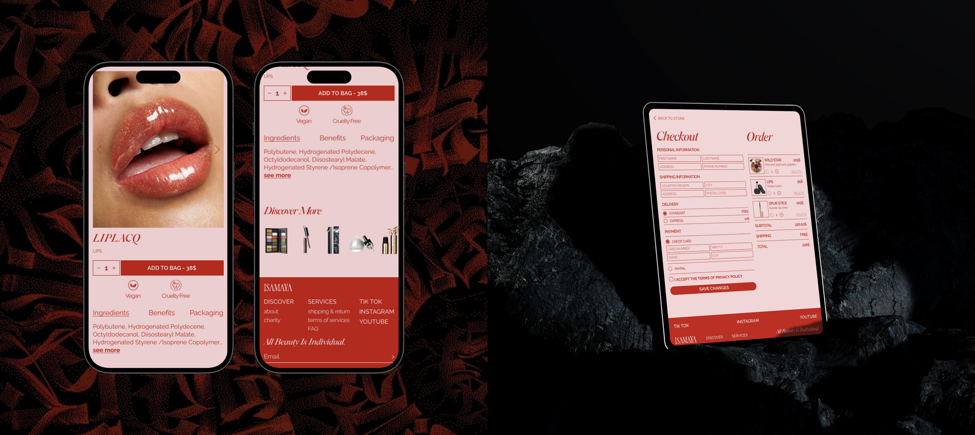 ISAMAYA | E-commerce website Redesign — Изображение №8 — Интерфейсы, Маркетинг на Dprofile