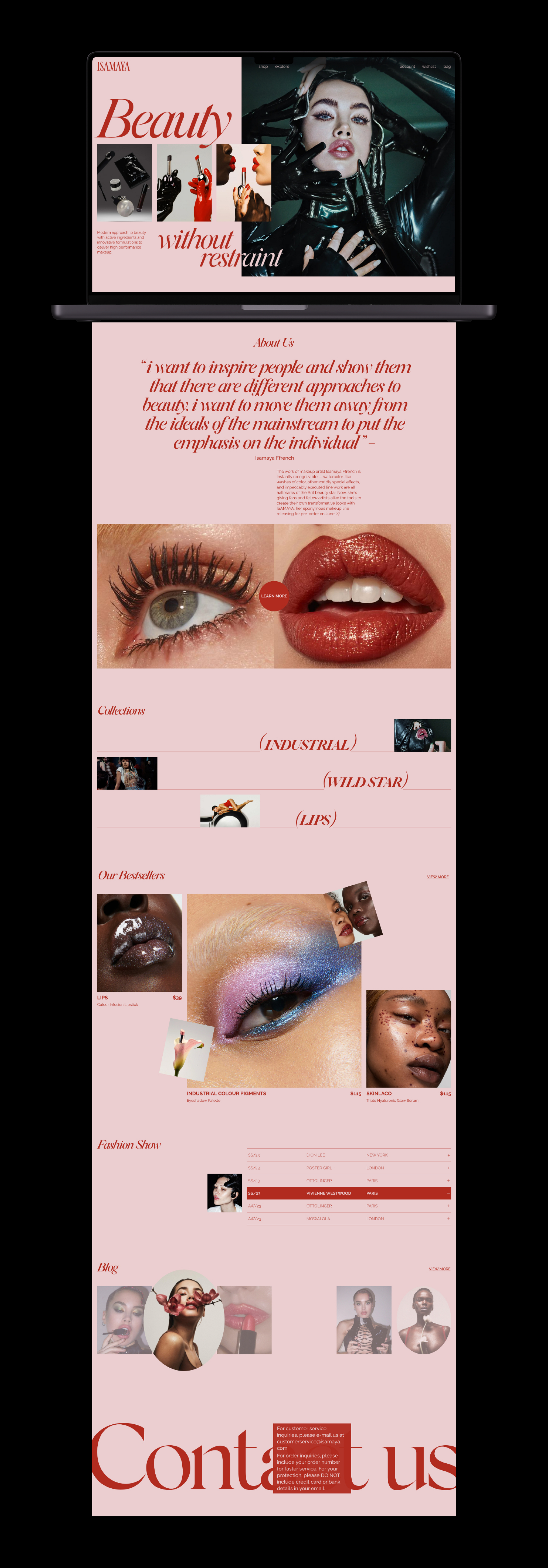 ISAMAYA | E-commerce website Redesign — Изображение №3 — Интерфейсы, Маркетинг на Dprofile