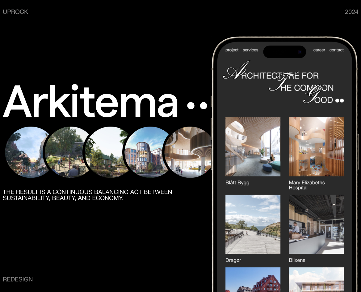 ARKITEMA | Corporate website Redesign на Dprofile