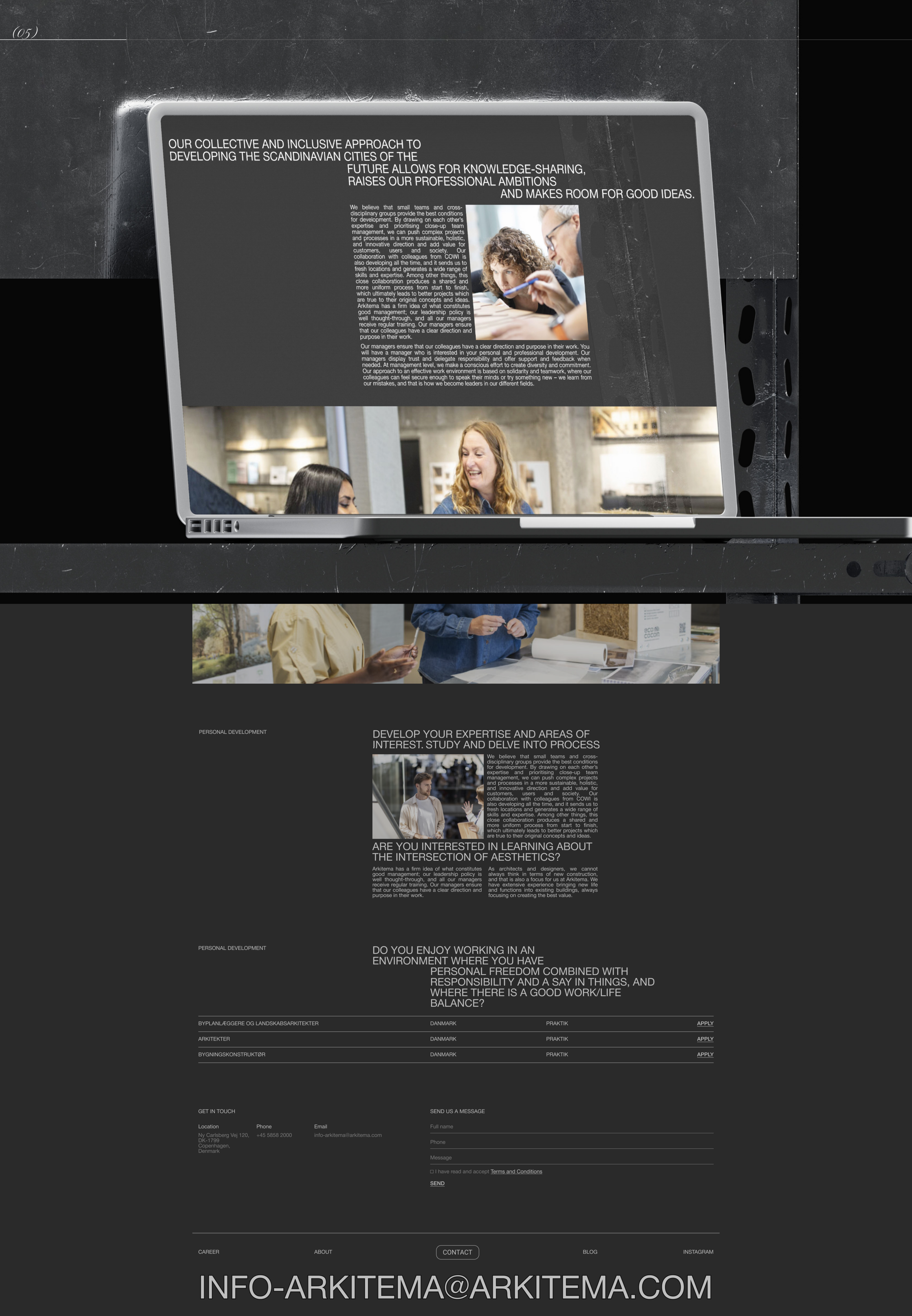 ARKITEMA | Corporate website Redesign — Изображение №10 — Интерфейсы на Dprofile
