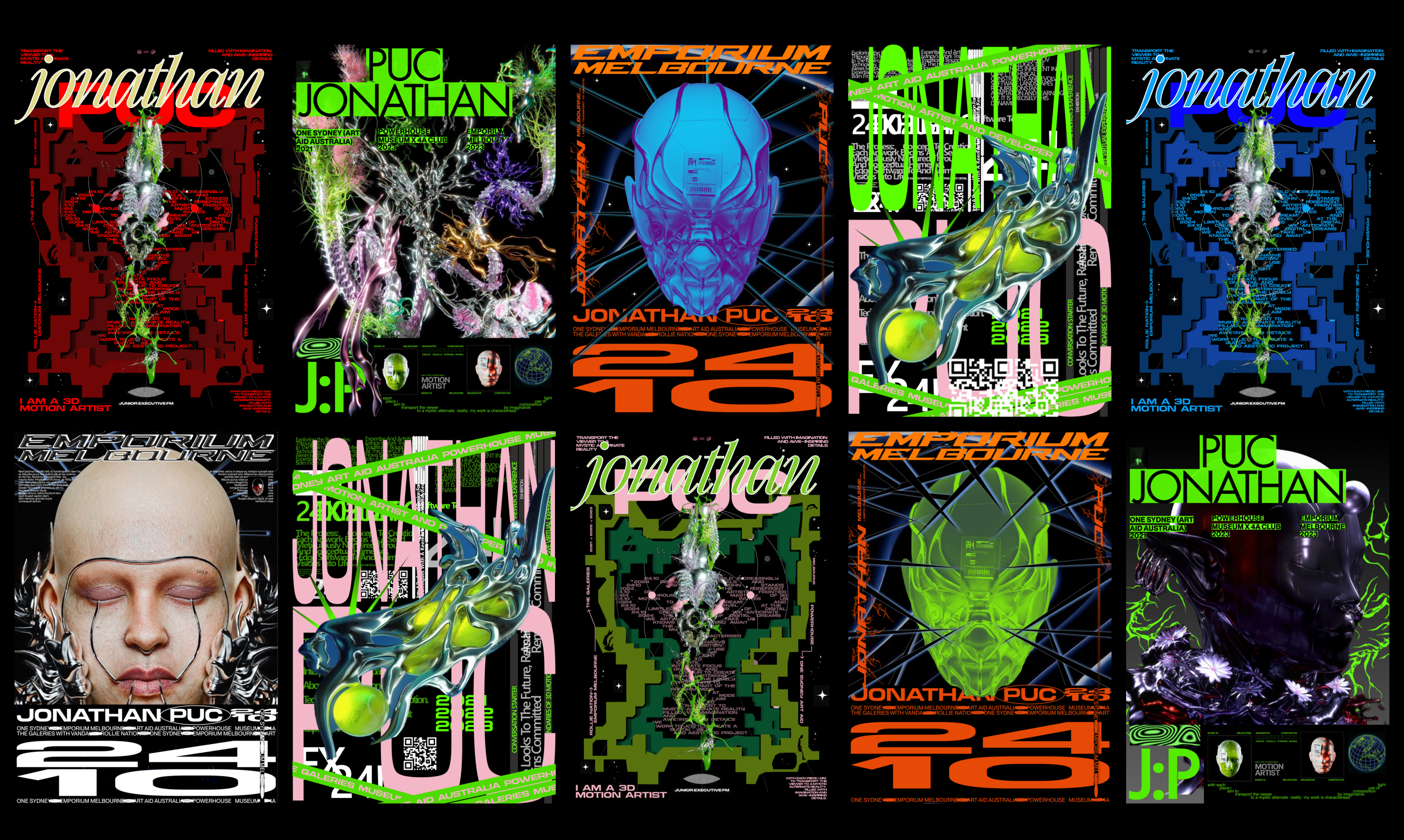 Design Posters July 2024 — Изображение №2 — Графика на Dprofile